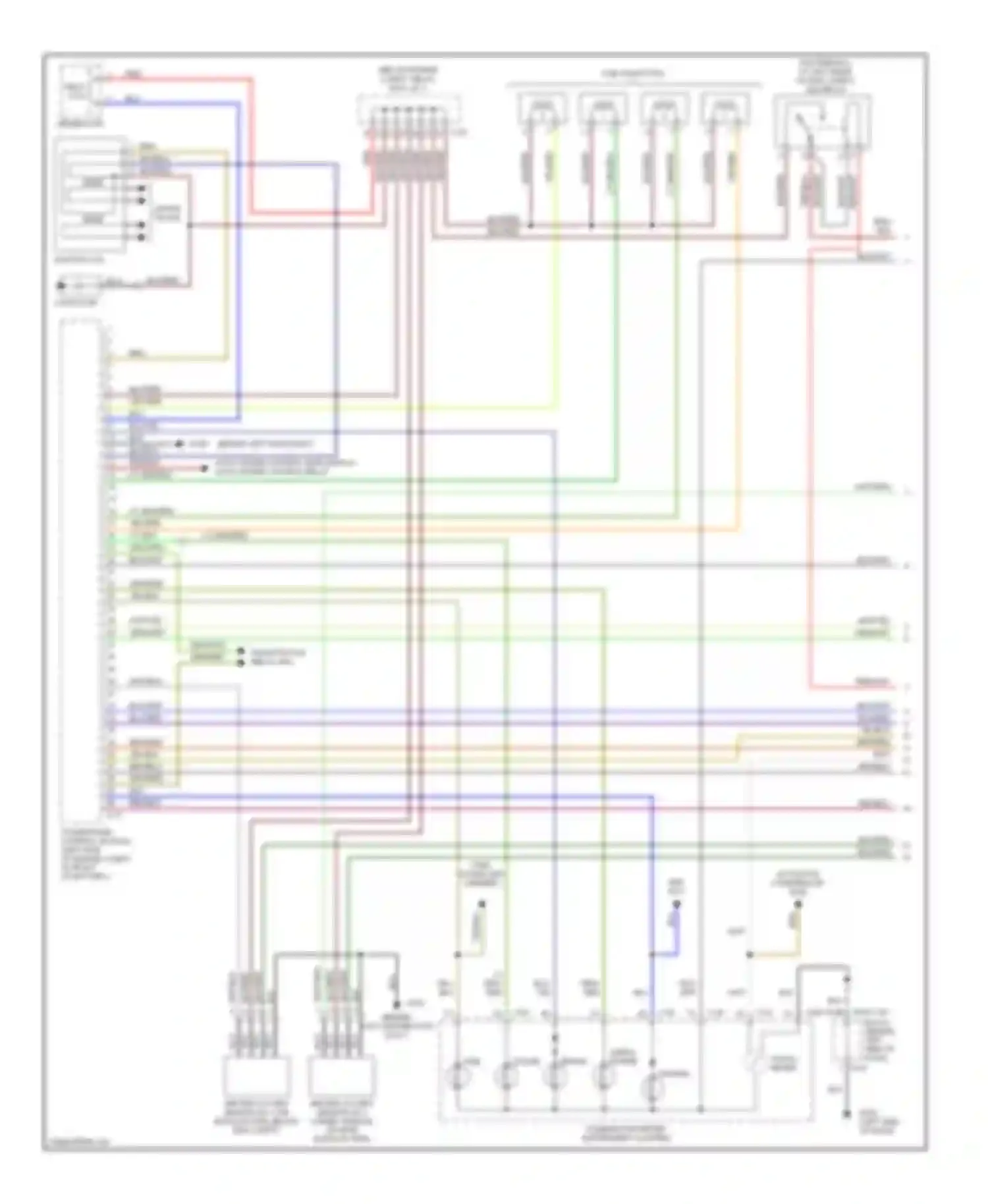 Avenger Dodge I (1994-2000): Wiring diagram engine performance 2.0ls (1 of 3)
