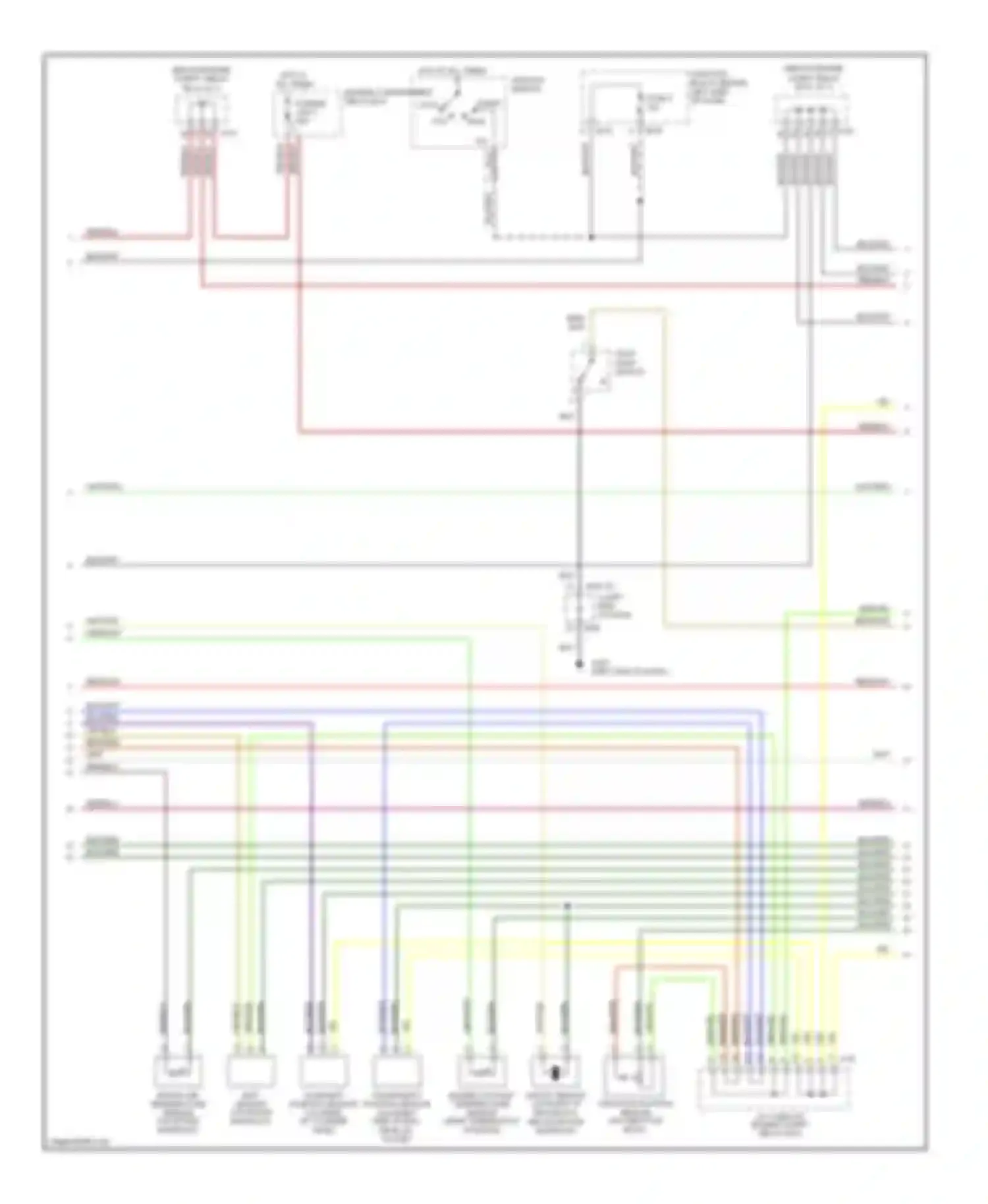 Avenger Dodge I (1994-2000): Wiring diagram engine performance 2.0ls (2 of 3)