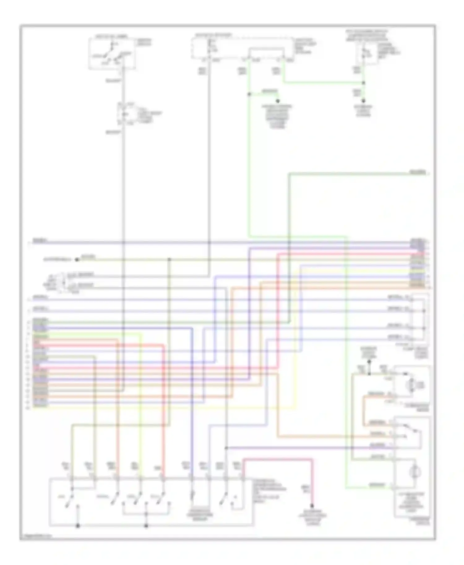 Avenger Dodge I (1994-2000): Transmission circuit (2 of 3)