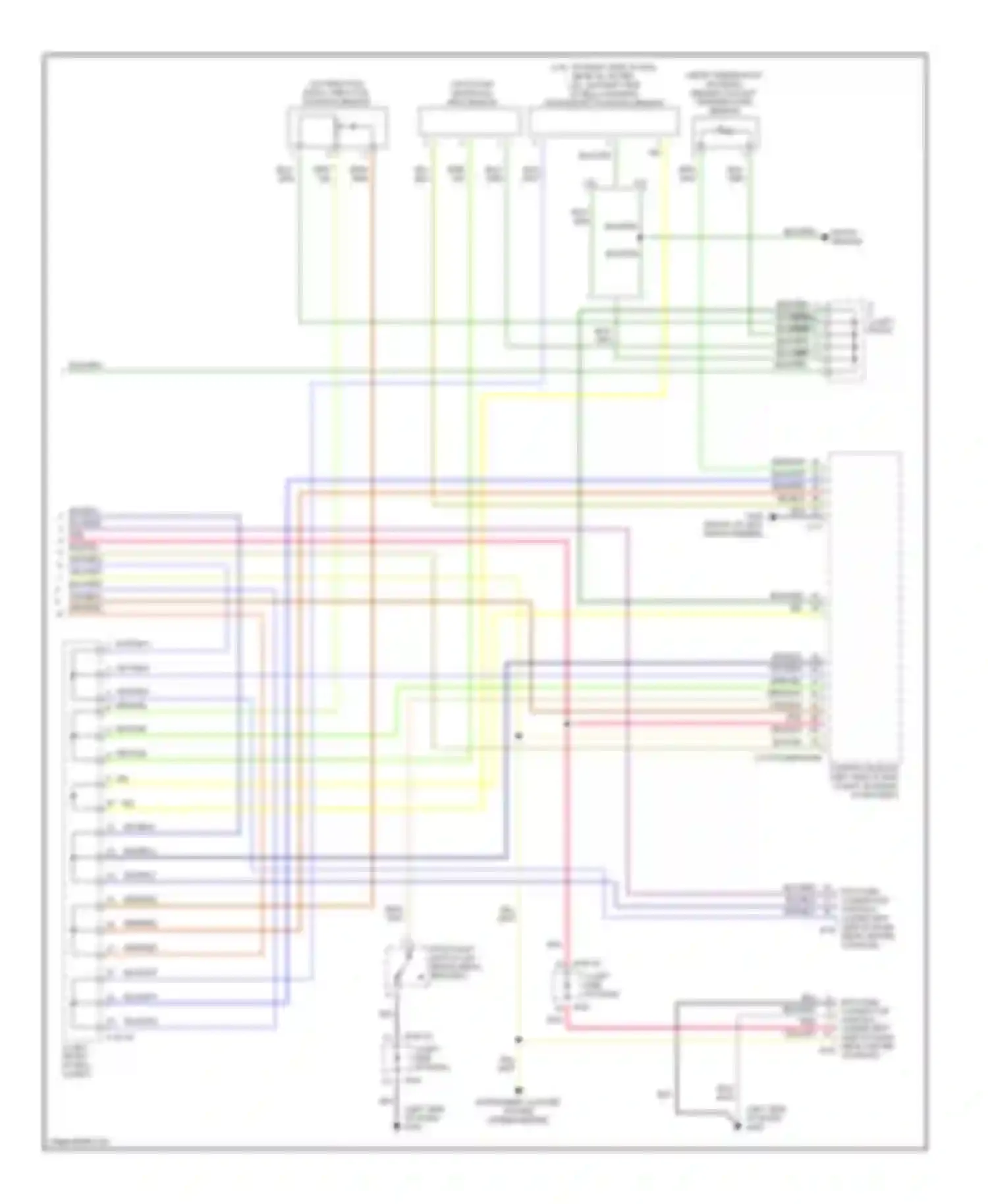 Avenger Dodge I (1994-2000): Transmission circuit (3 of 3)