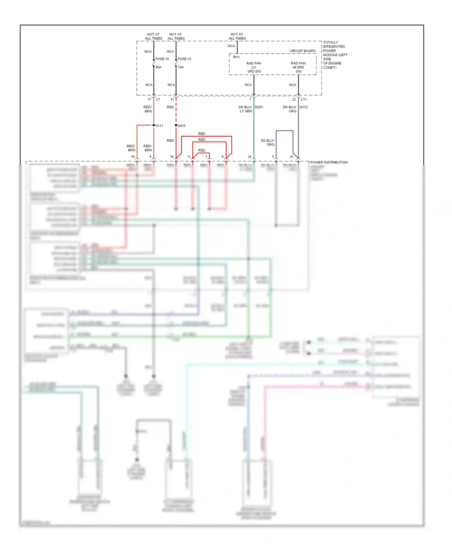 Dodge Avenger II facelift (2011-2014) a/c comp ctrl wiring diagram  (1 of 1)