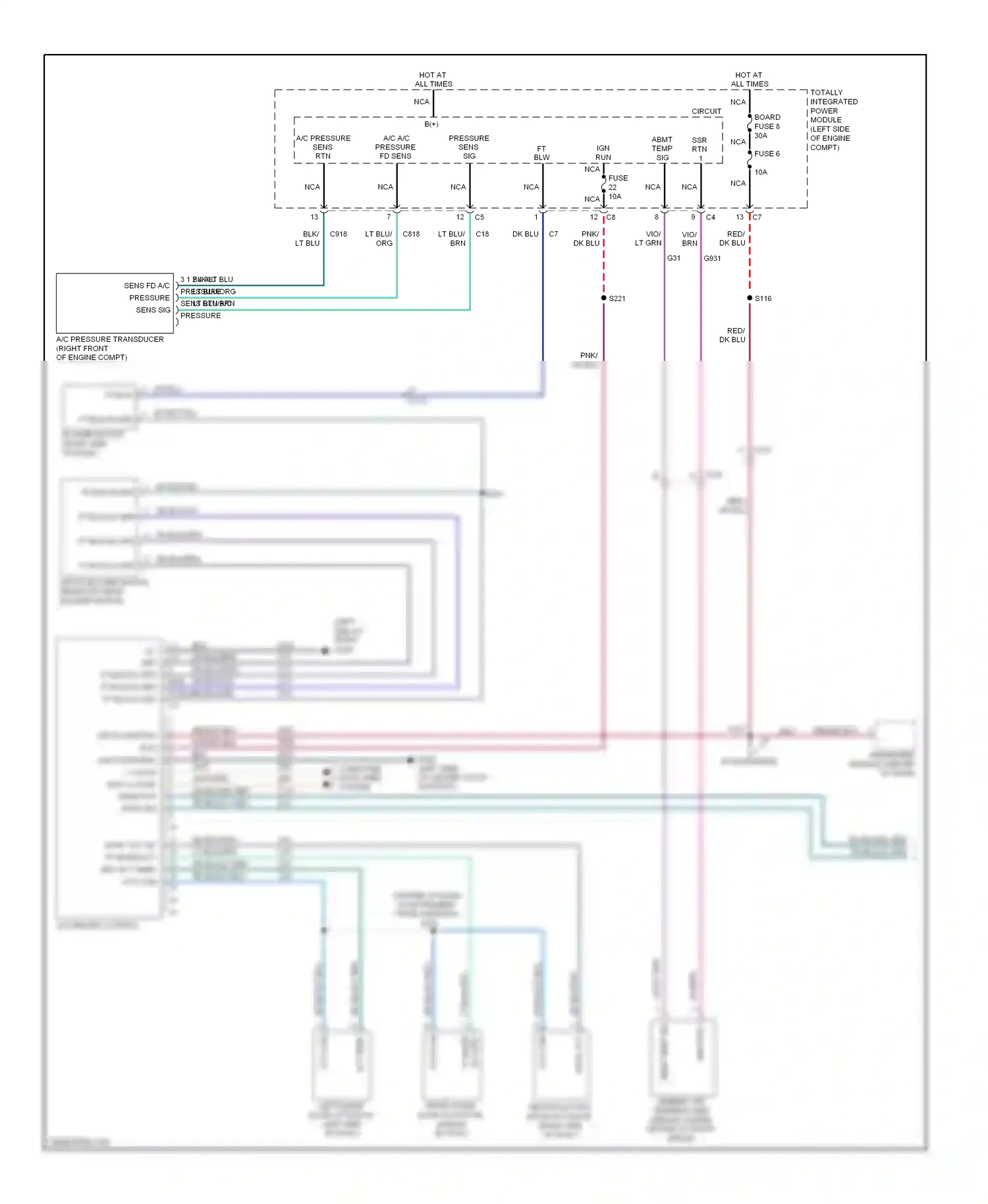 Dodge Avenger II facelift (2011-2014) act com wiring diagram  (2 of 2)