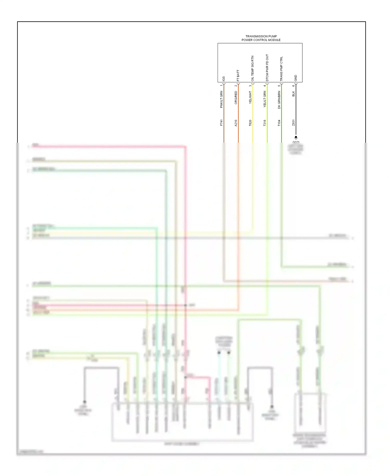 Dodge Avenger II facelift (2011-2014) computer data lines system wiring diagram  (47 of 50)