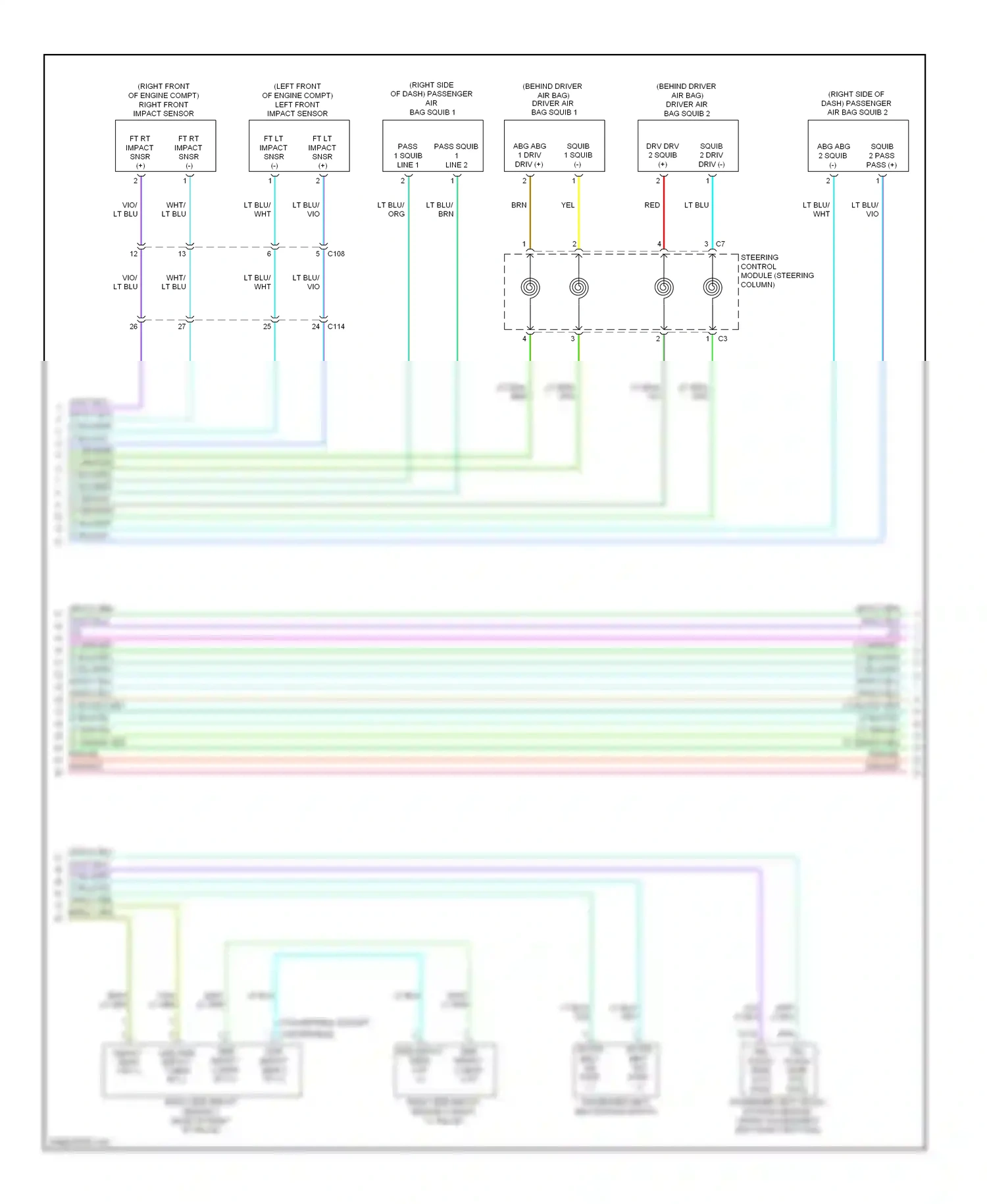Dodge Avenger II facelift (2011-2014) rtn wiring diagram  (2 of 2)