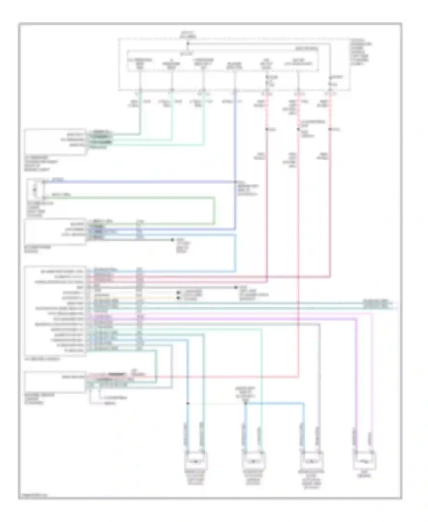 Avenger Dodge II (2007-2010): Automatic a/c circuit (1 of 2)