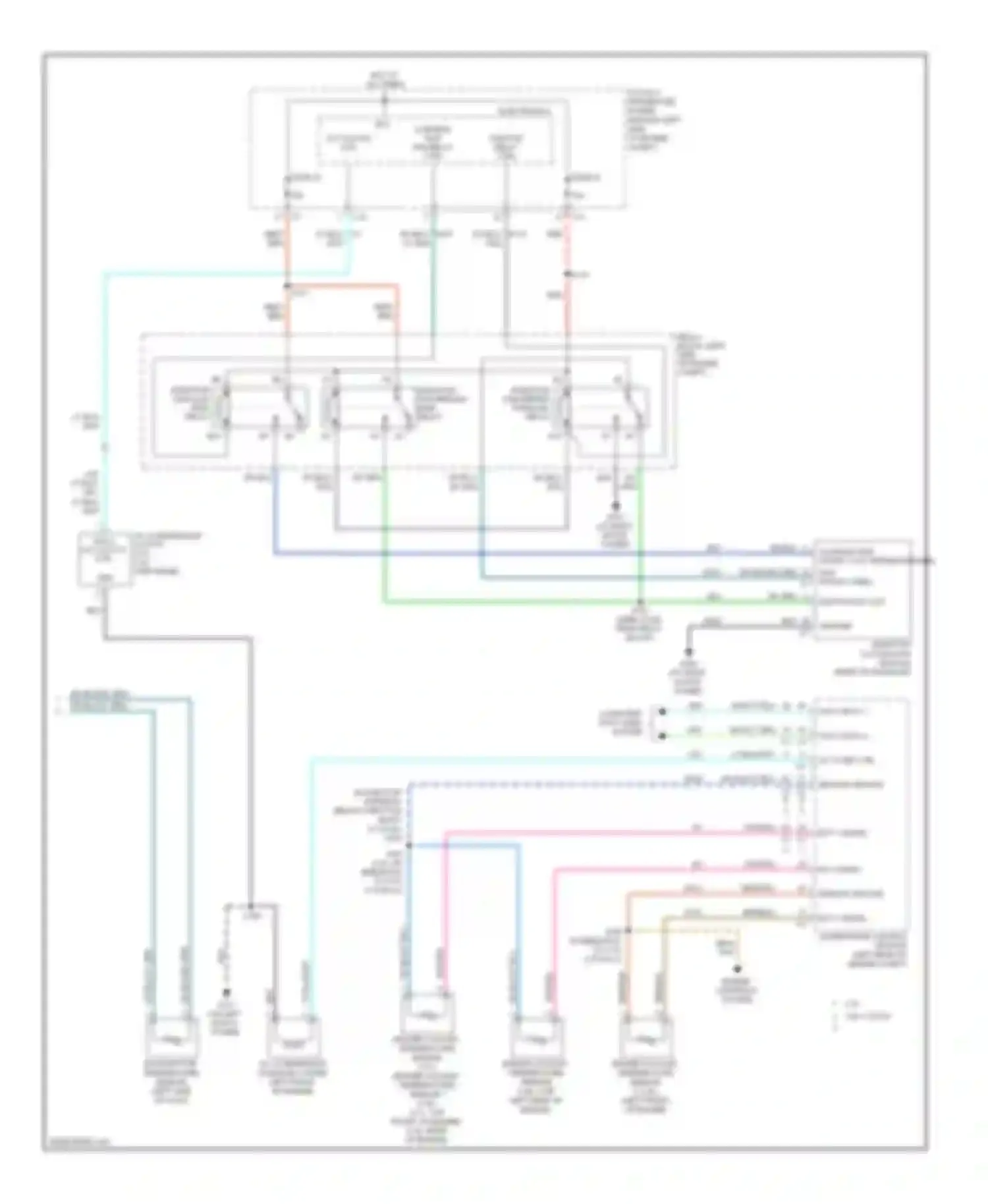 Avenger Dodge II (2007-2010): Automatic a/c circuit (2 of 2)