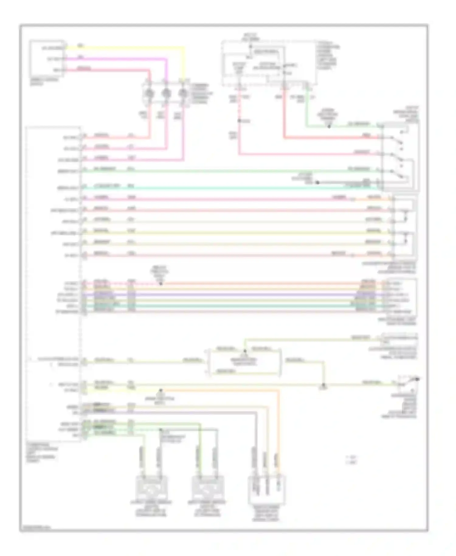 Avenger Dodge II (2007-2010): 2.4l, cruise control circuit