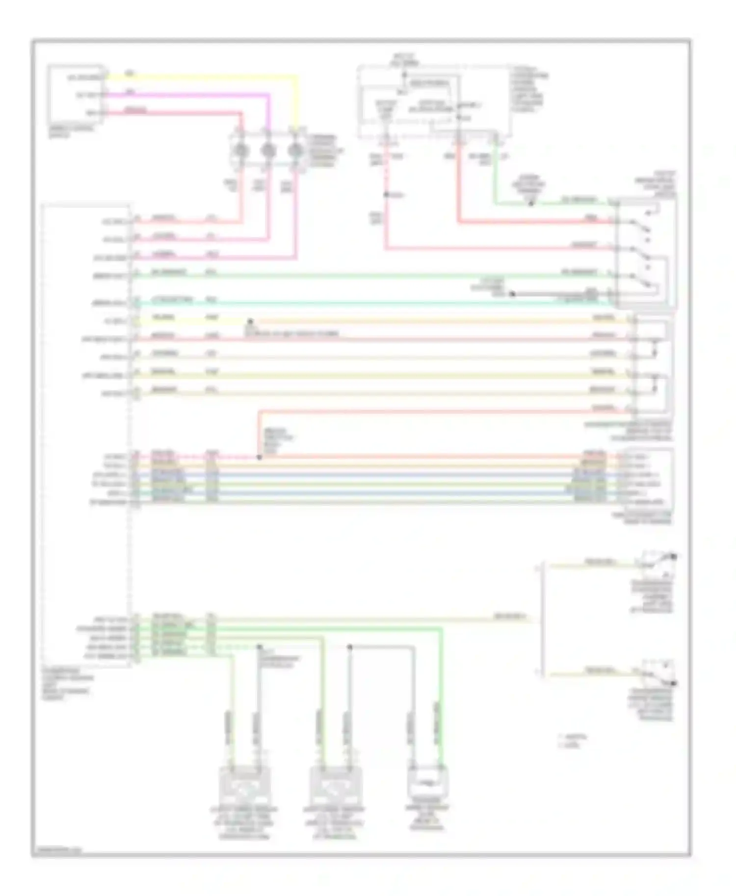 Avenger Dodge II (2007-2010): 3.5l, cruise control circuit