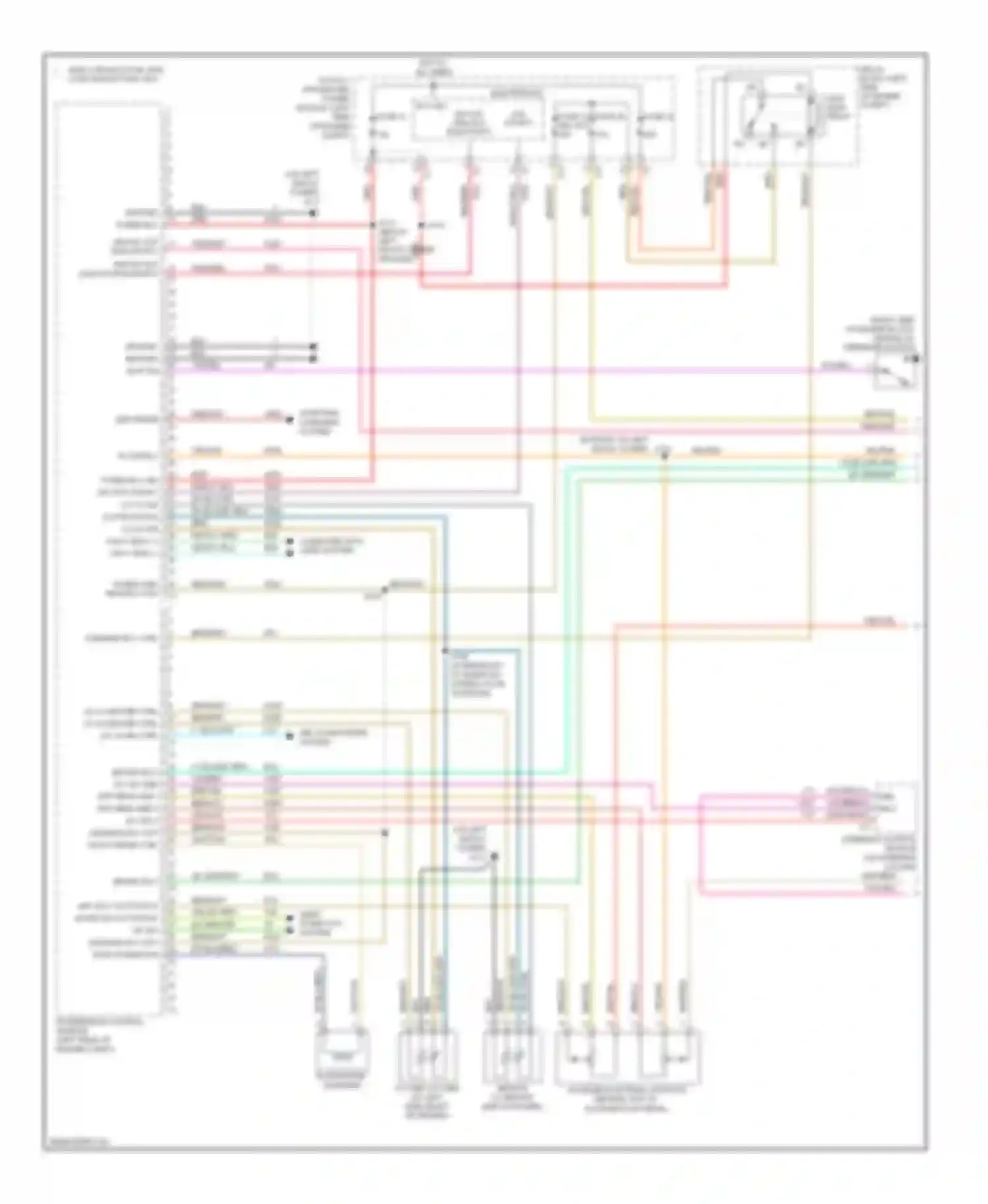 Avenger Dodge II (2007-2010): Wiring diagram engine performance 2.7l flex fuel (1 of 5)