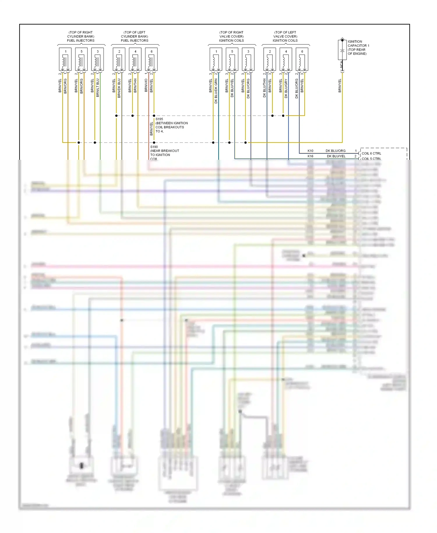 Dodge Avenger II (2007-2010) ect sig wiring diagram  (1 of 1)