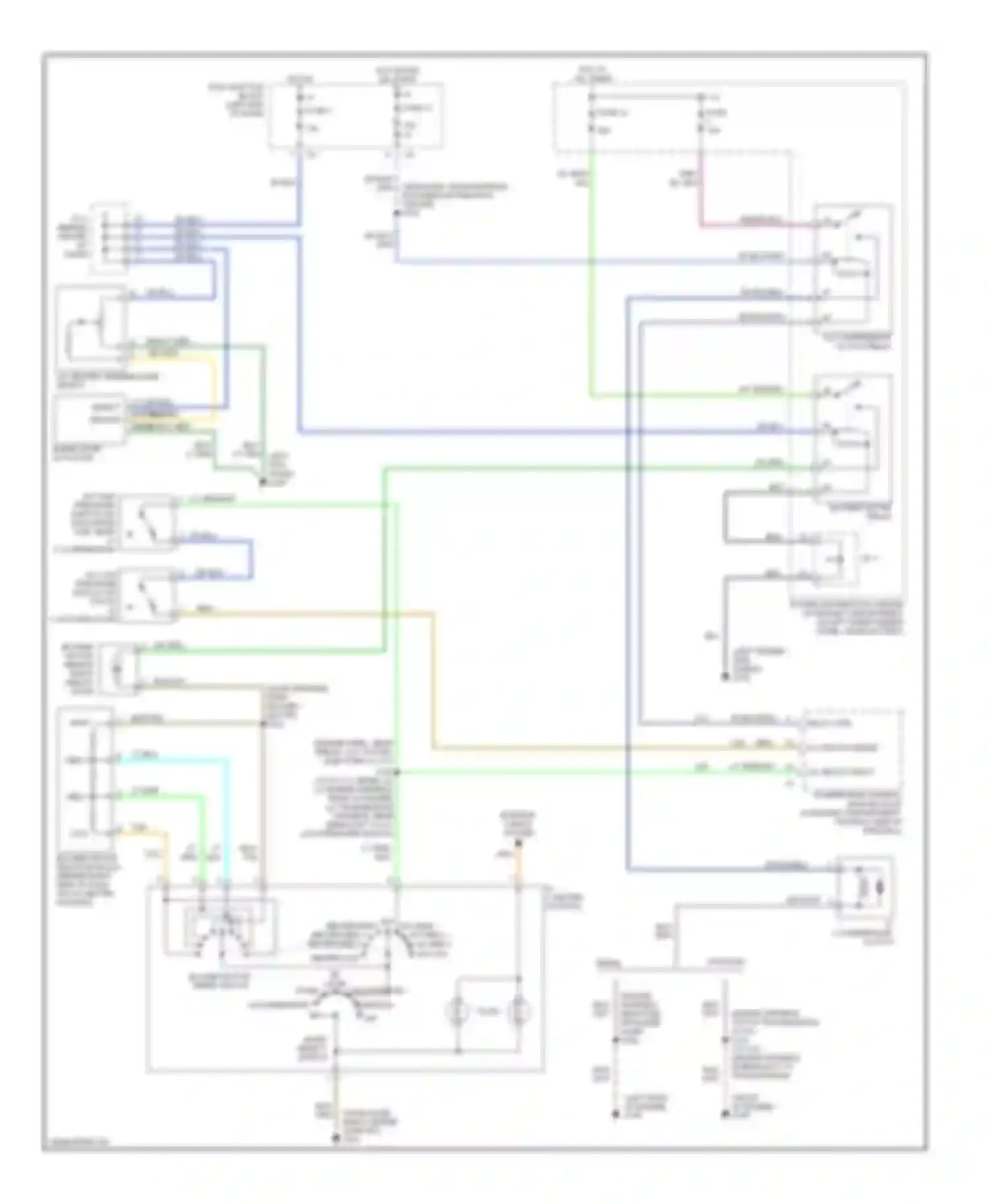 Cab & Chassis R2500 Dodge  (1996-2006): Manual a/c circuit