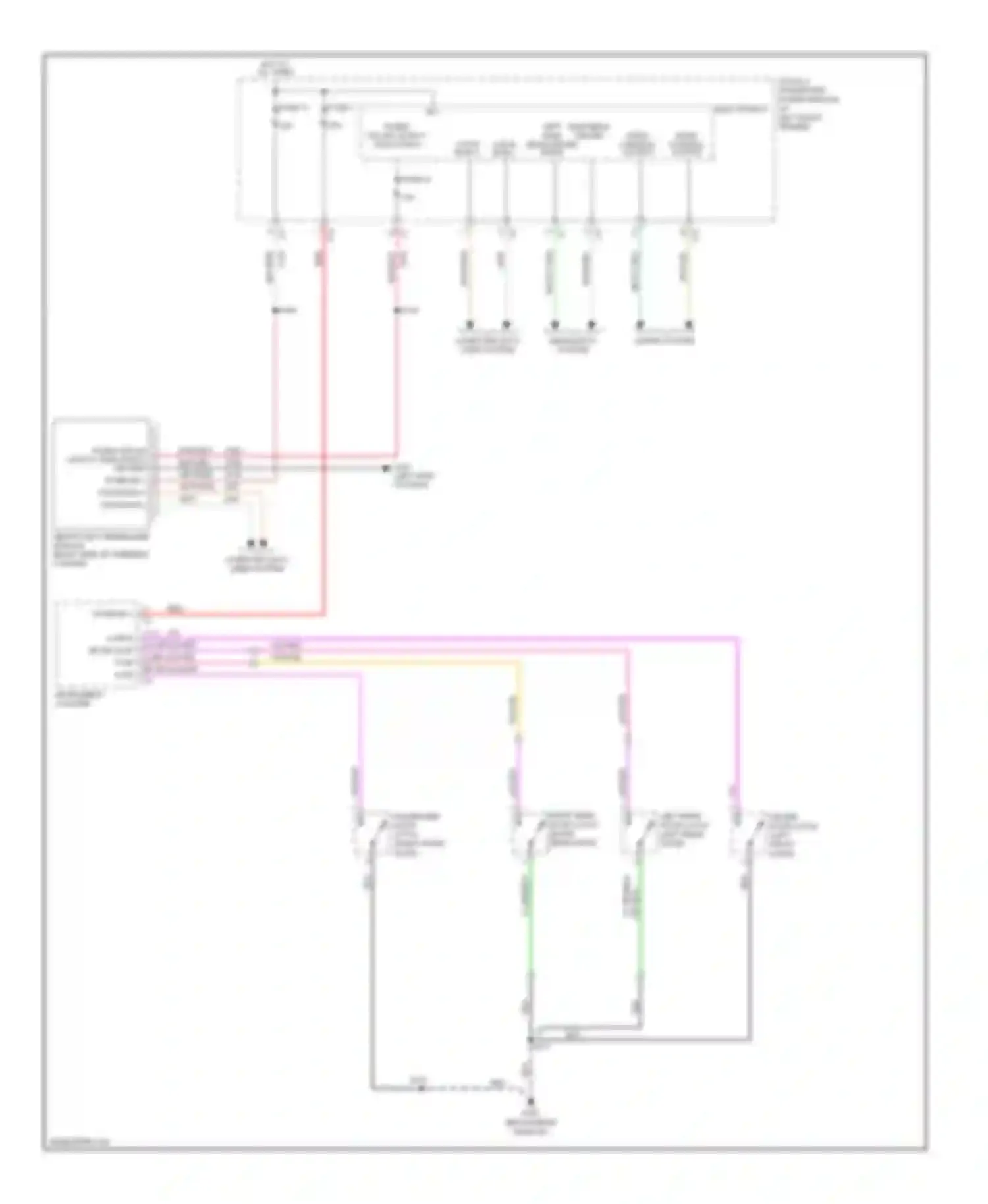 Cab & Chassis R2500 Dodge  (1996-2006): Anti-theft circuit