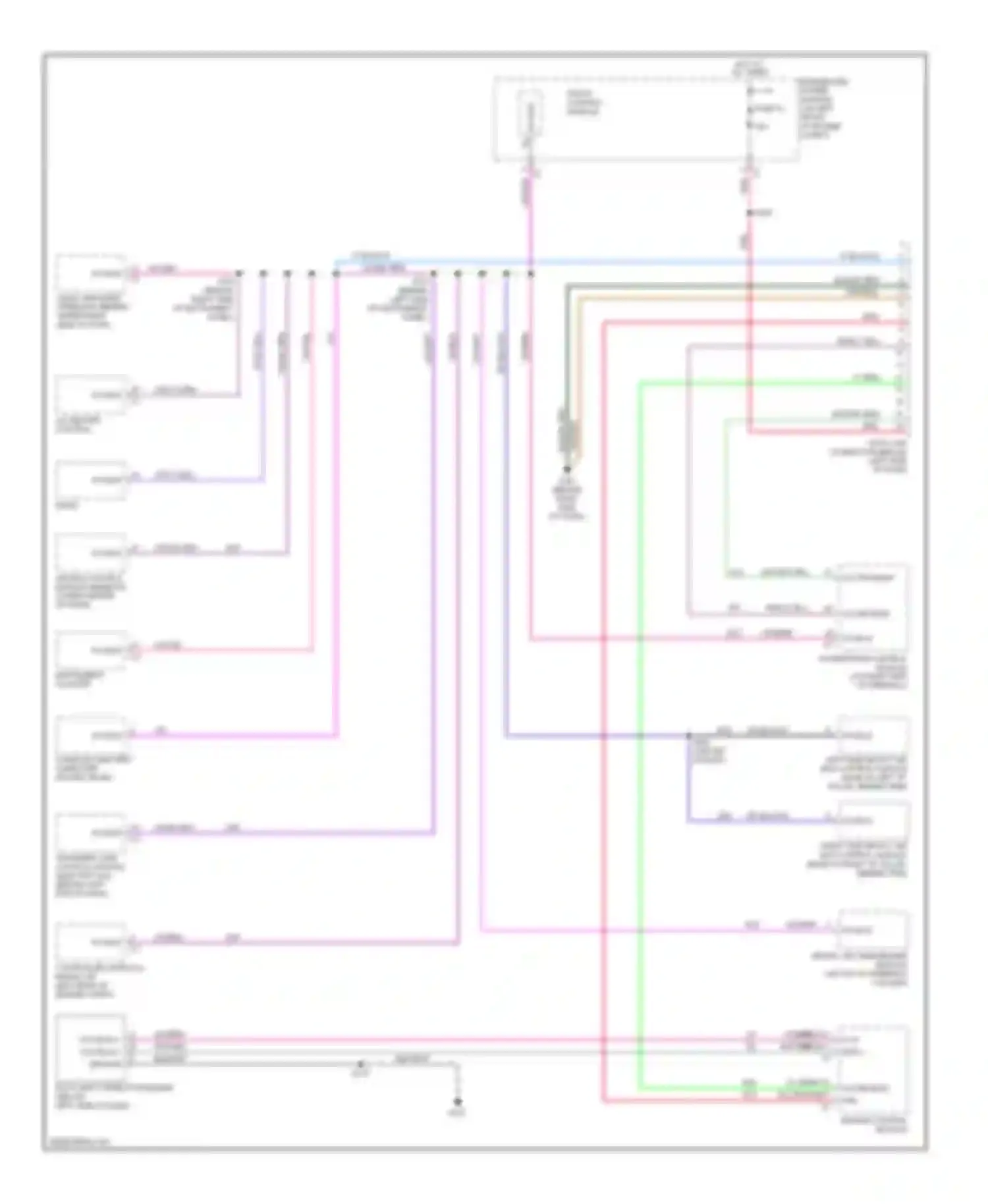Cab & Chassis R2500 Dodge  (1996-2006): 5.9l diesel, computer data lines circuit