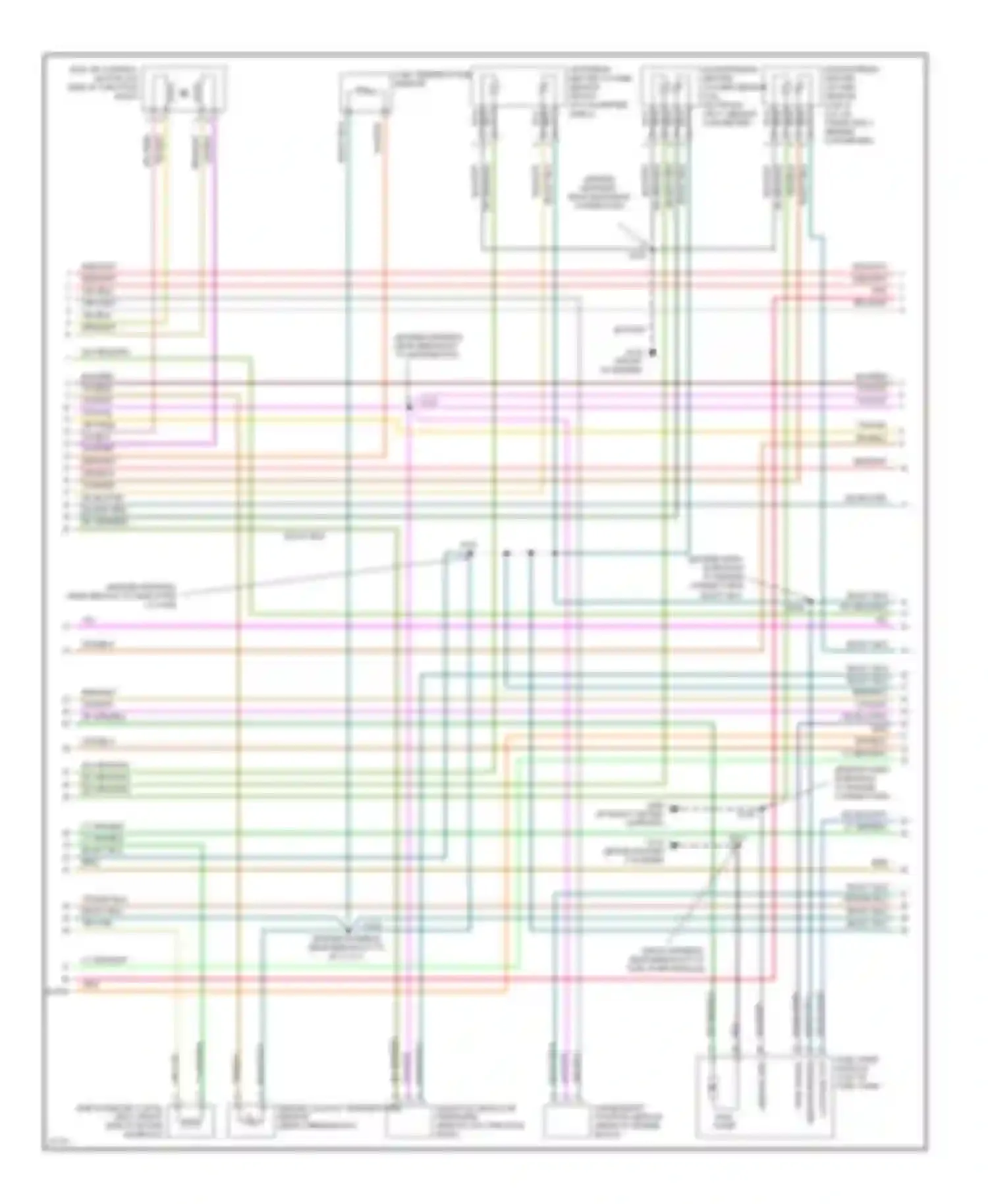 Cab & Chassis R2500 Dodge  (1996-2006): Wiring diagram engine performance 5.2ls (2 of 3)