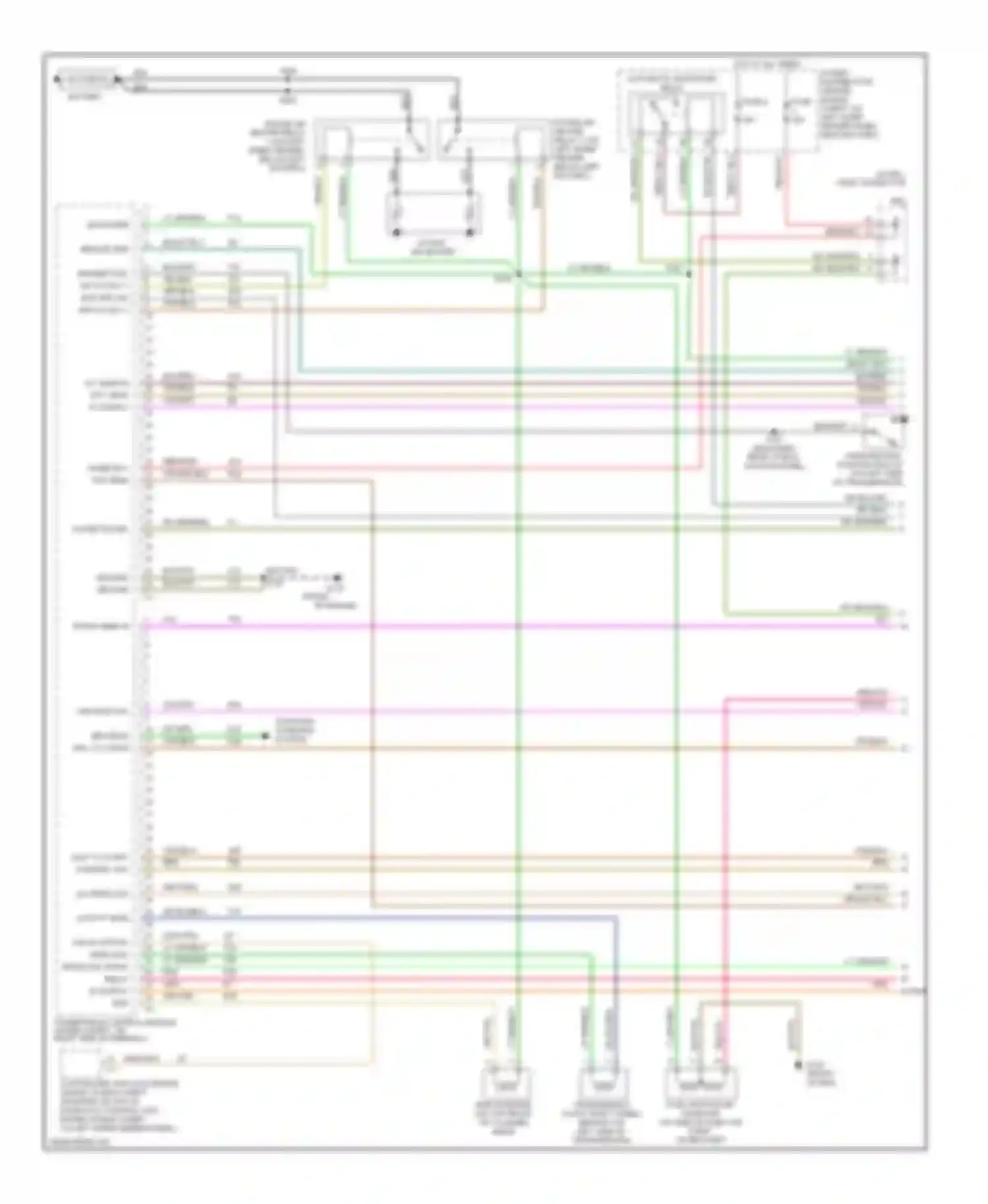 Cab & Chassis R2500 Dodge  (1996-2006): Wiring diagram engine performance 5.9l 12-valve diesels (1 of 3)