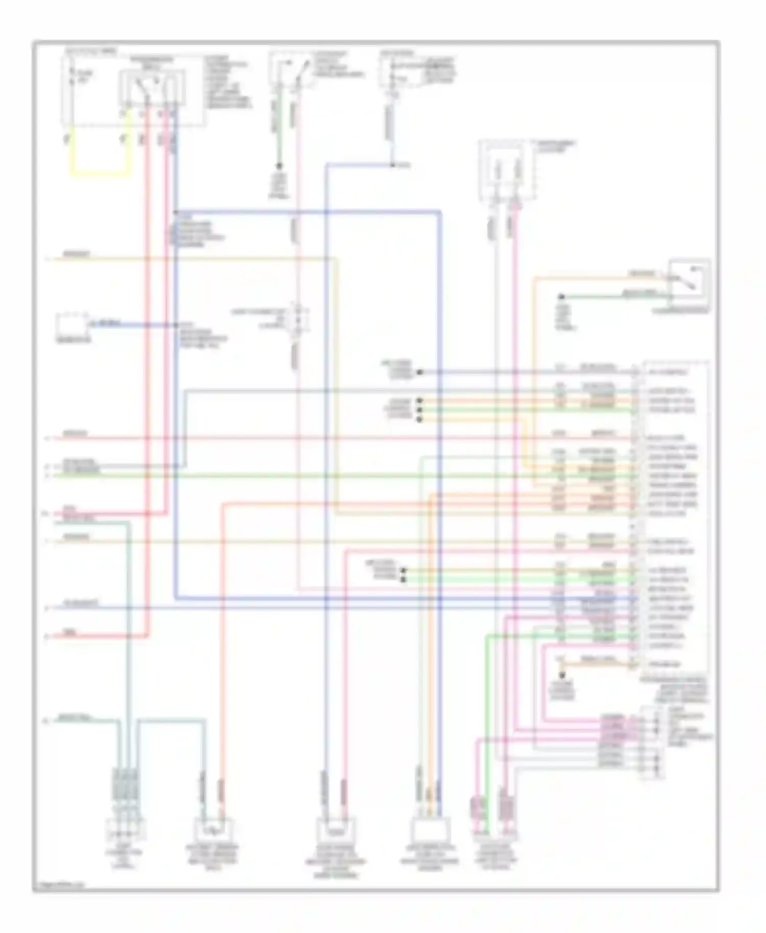 Cab & Chassis R2500 Dodge  (1996-2006): Wiring diagram engine performance 5.9ls, federal (4 of 4)