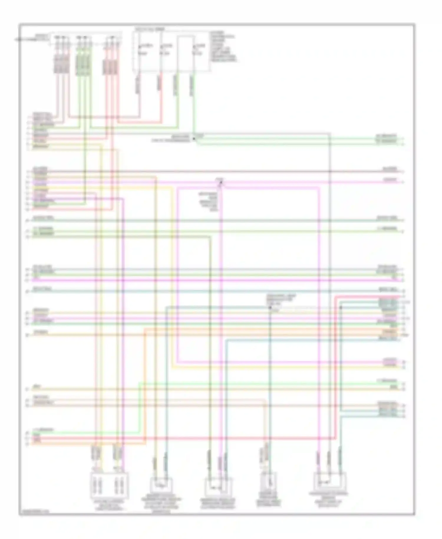 Cab & Chassis R2500 Dodge  (1996-2006): Wiring diagram engine performance 5.9ls, hd (2 of 4)