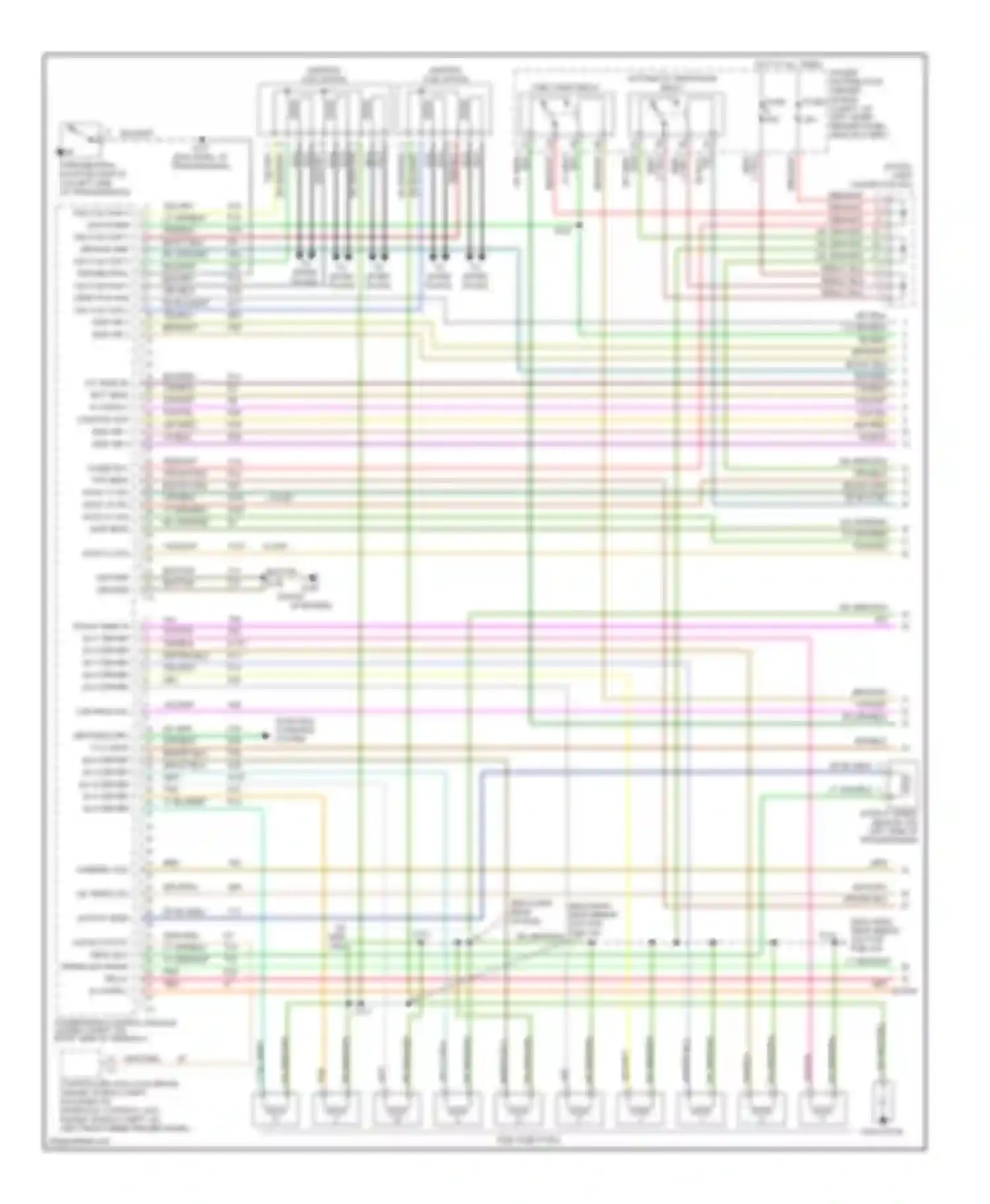 Cab & Chassis R2500 Dodge  (1996-2006): Wiring diagram engine performance 8.0ls (1 of 3)