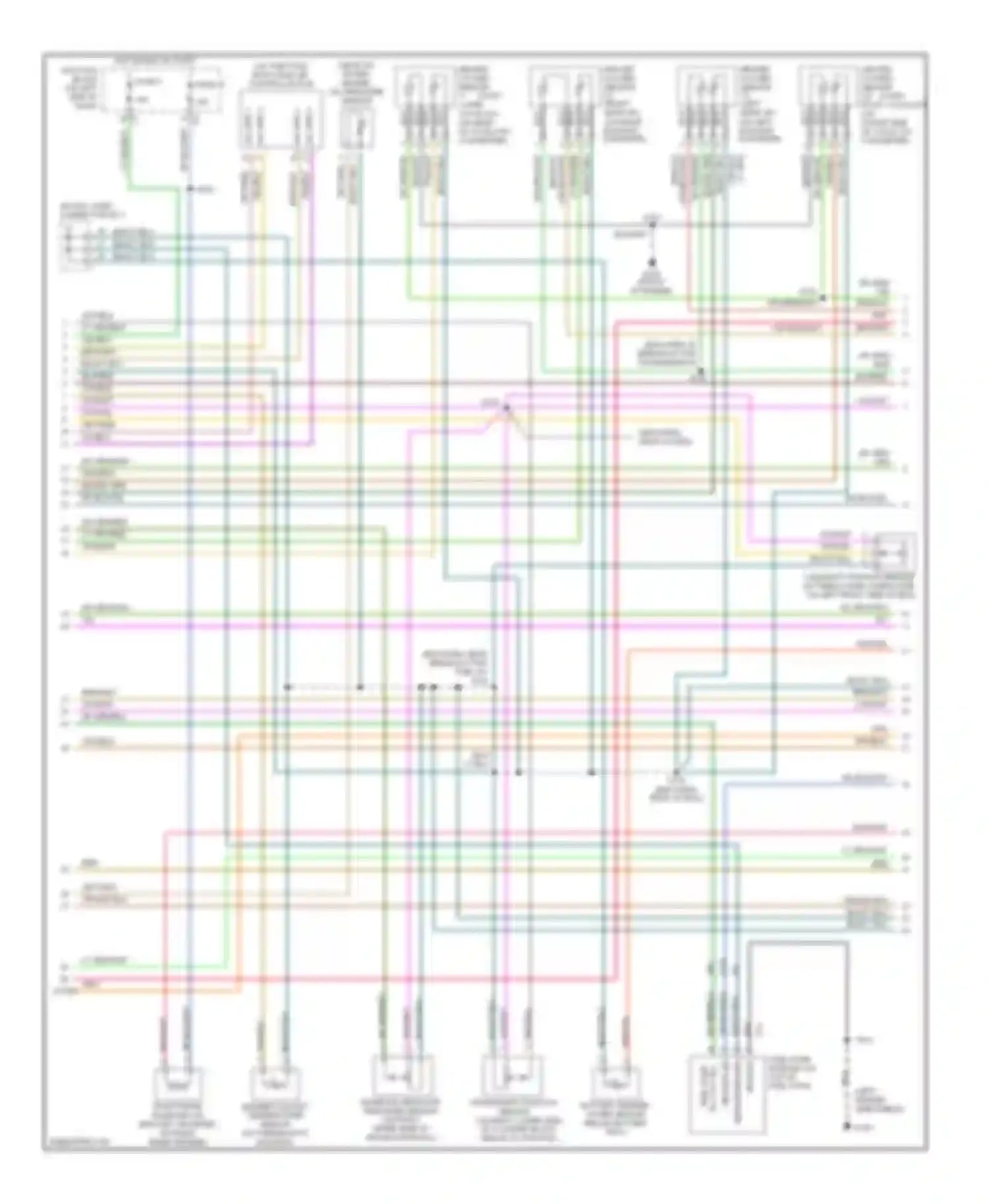 Cab & Chassis R2500 Dodge  (1996-2006): Wiring diagram engine performance 8.0ls (2 of 3)