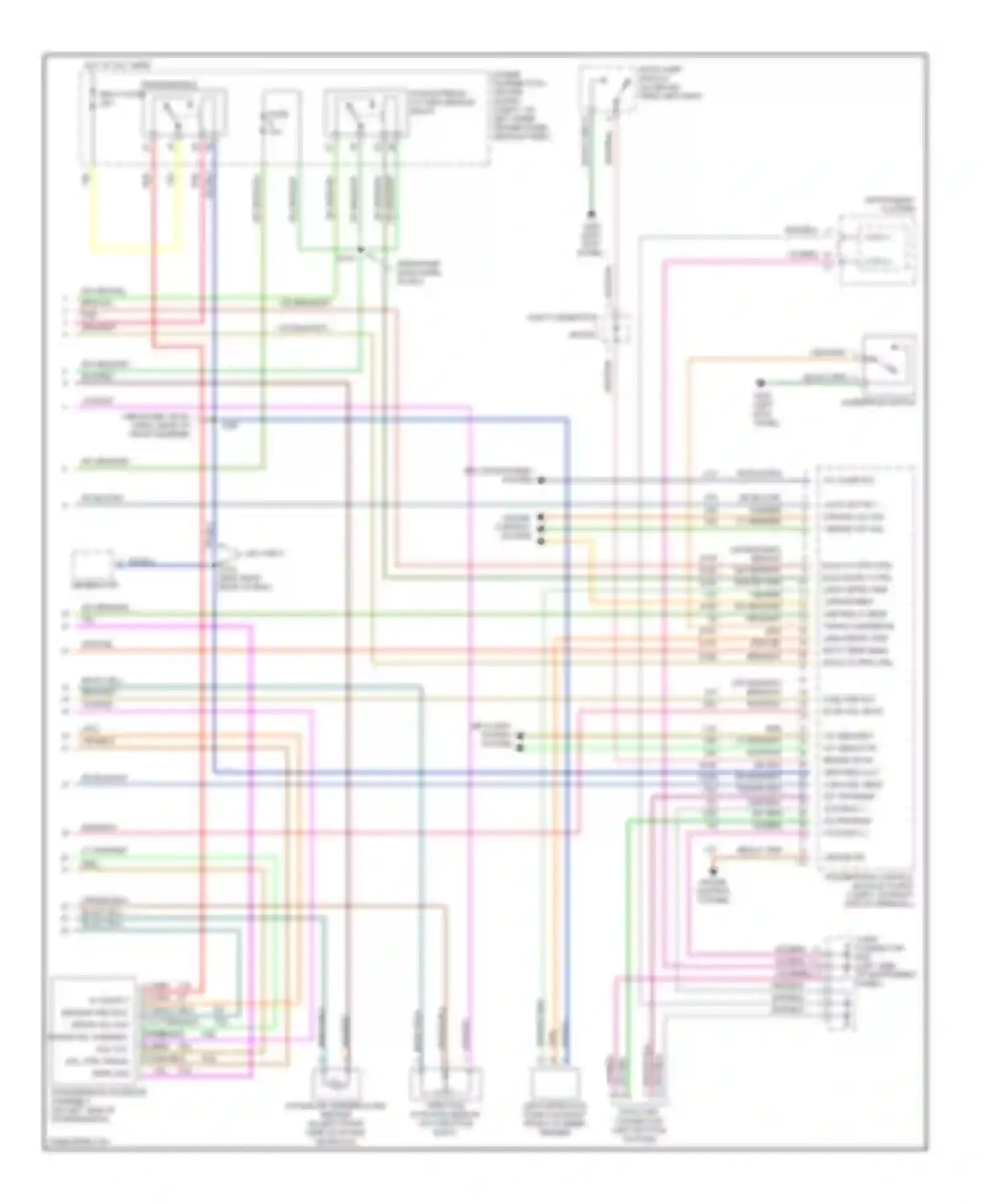 Cab & Chassis R2500 Dodge  (1996-2006): Wiring diagram engine performance 8.0ls (3 of 3)