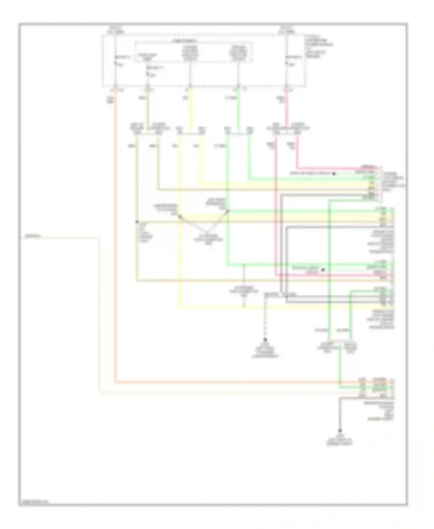 Cab & Chassis R2500 Dodge  (1996-2006): Exterior lamps circuit (2 of 2)