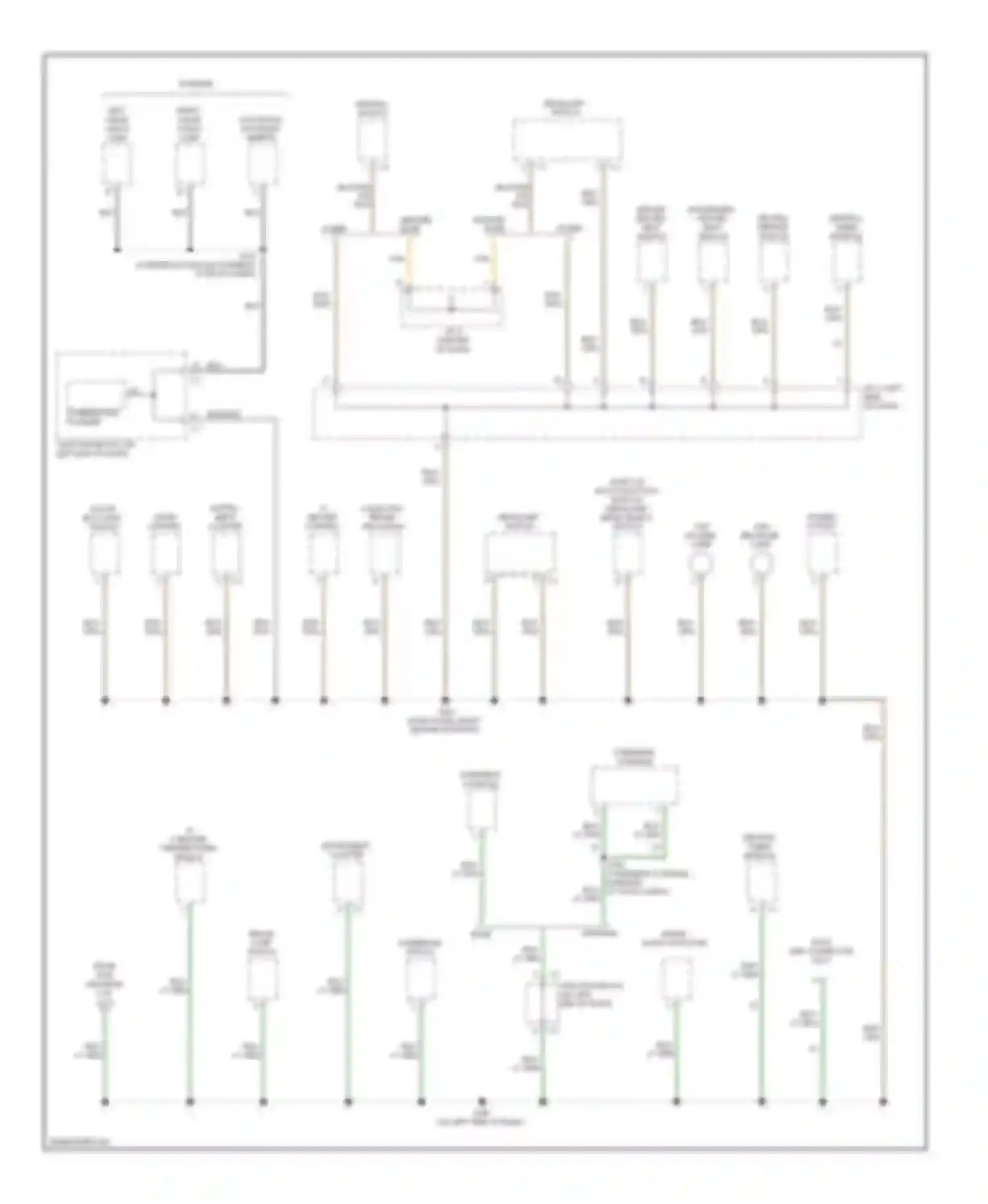 Cab & Chassis R2500 Dodge  (1996-2006): Ground distribution circuit (3 of 4)
