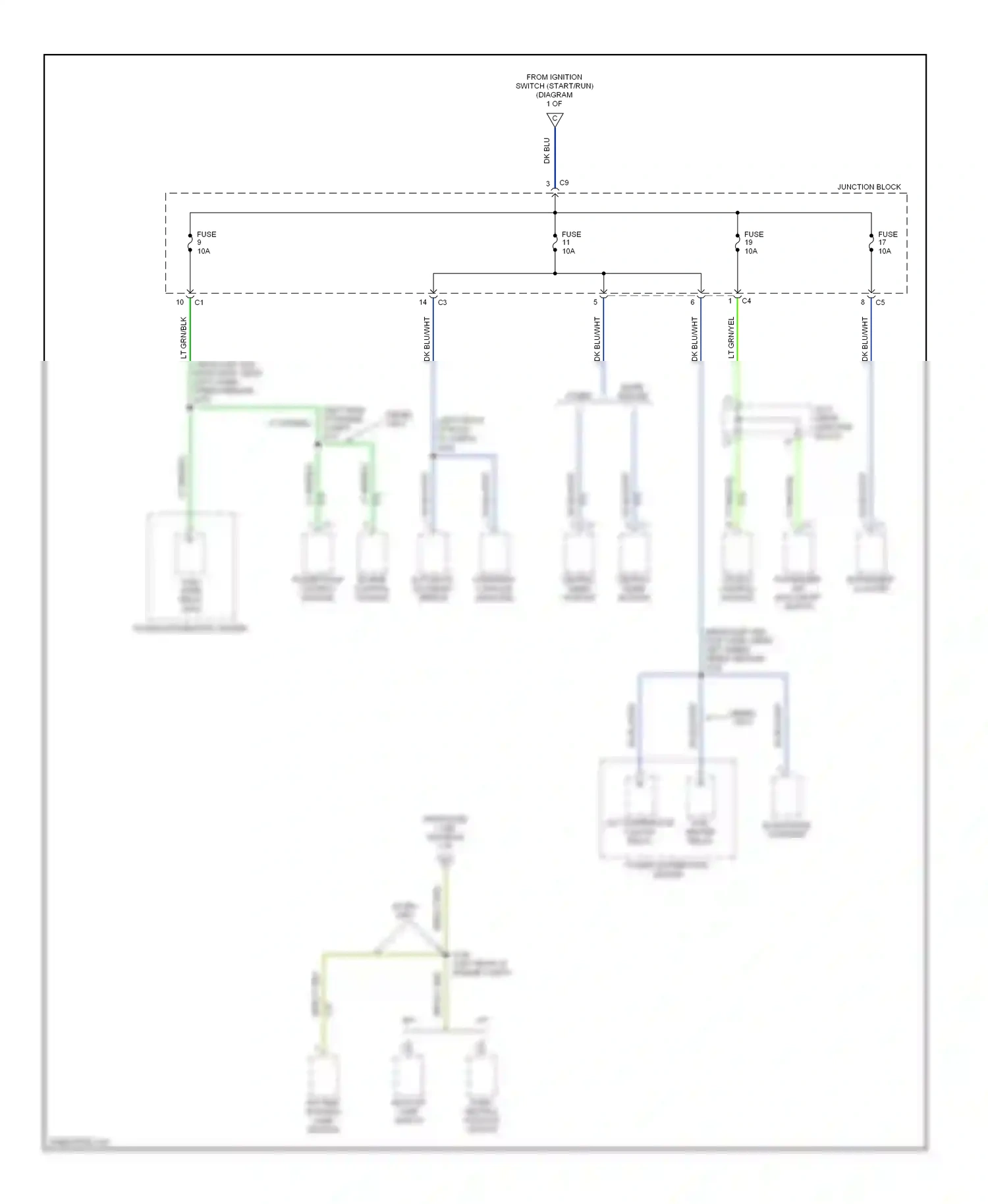 Dodge Cab & Chassis R2500  (1996-2006) central timer module wiring diagram  (3 of 3)