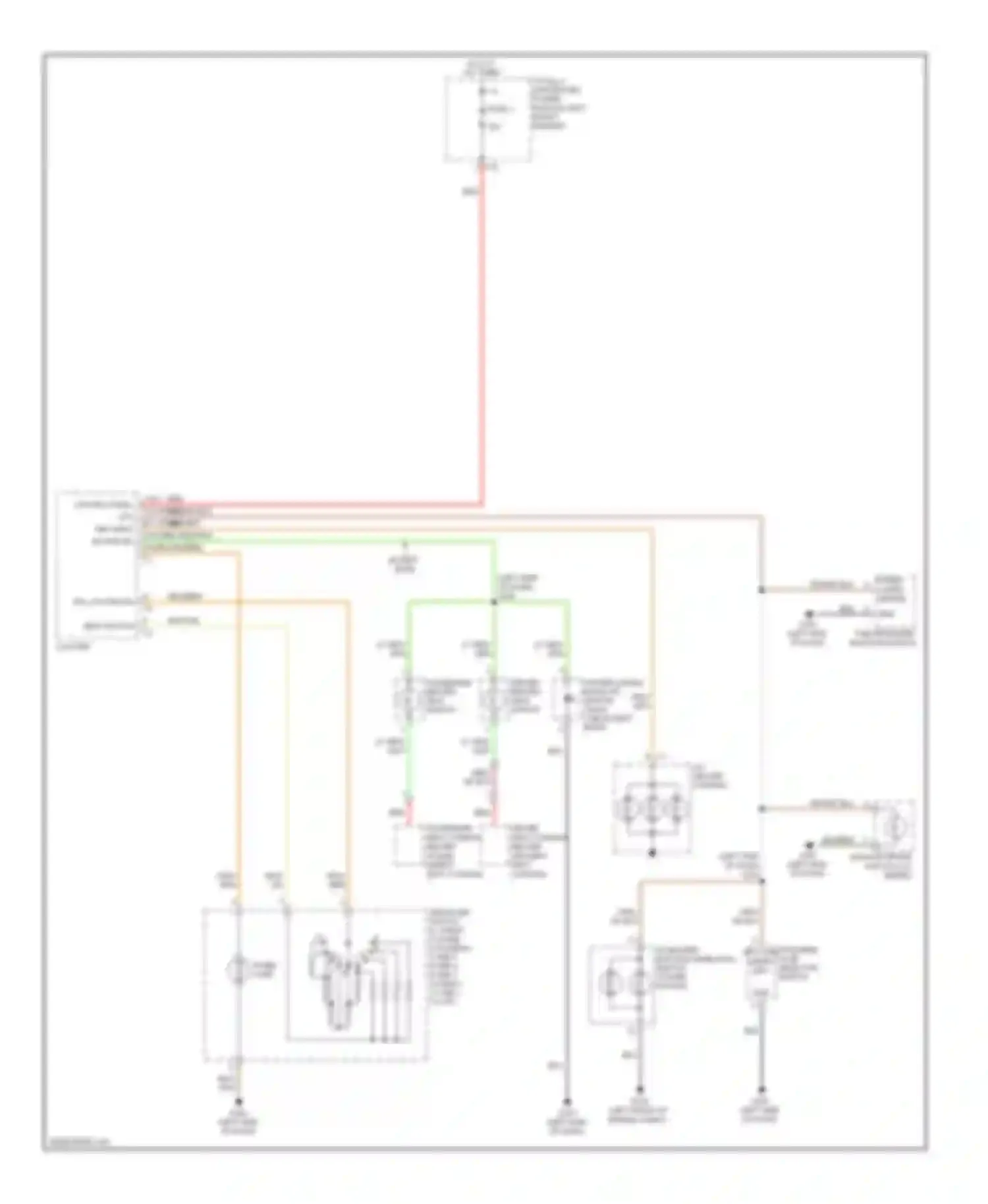 Cab & Chassis R3500 HD Dodge  (2008-2009): Instrument illumination circuit