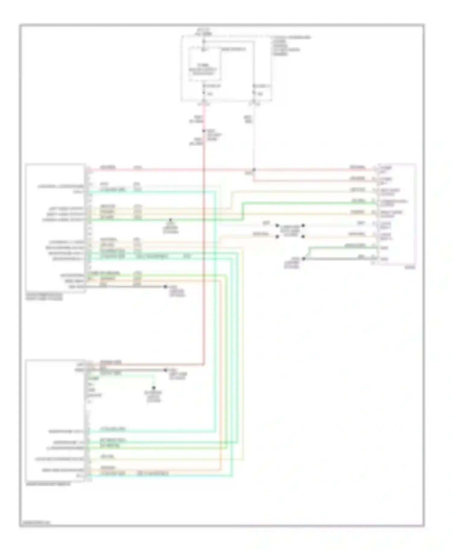 Cab & Chassis R3500 HD Dodge  (2008-2009): Hands free module circuit