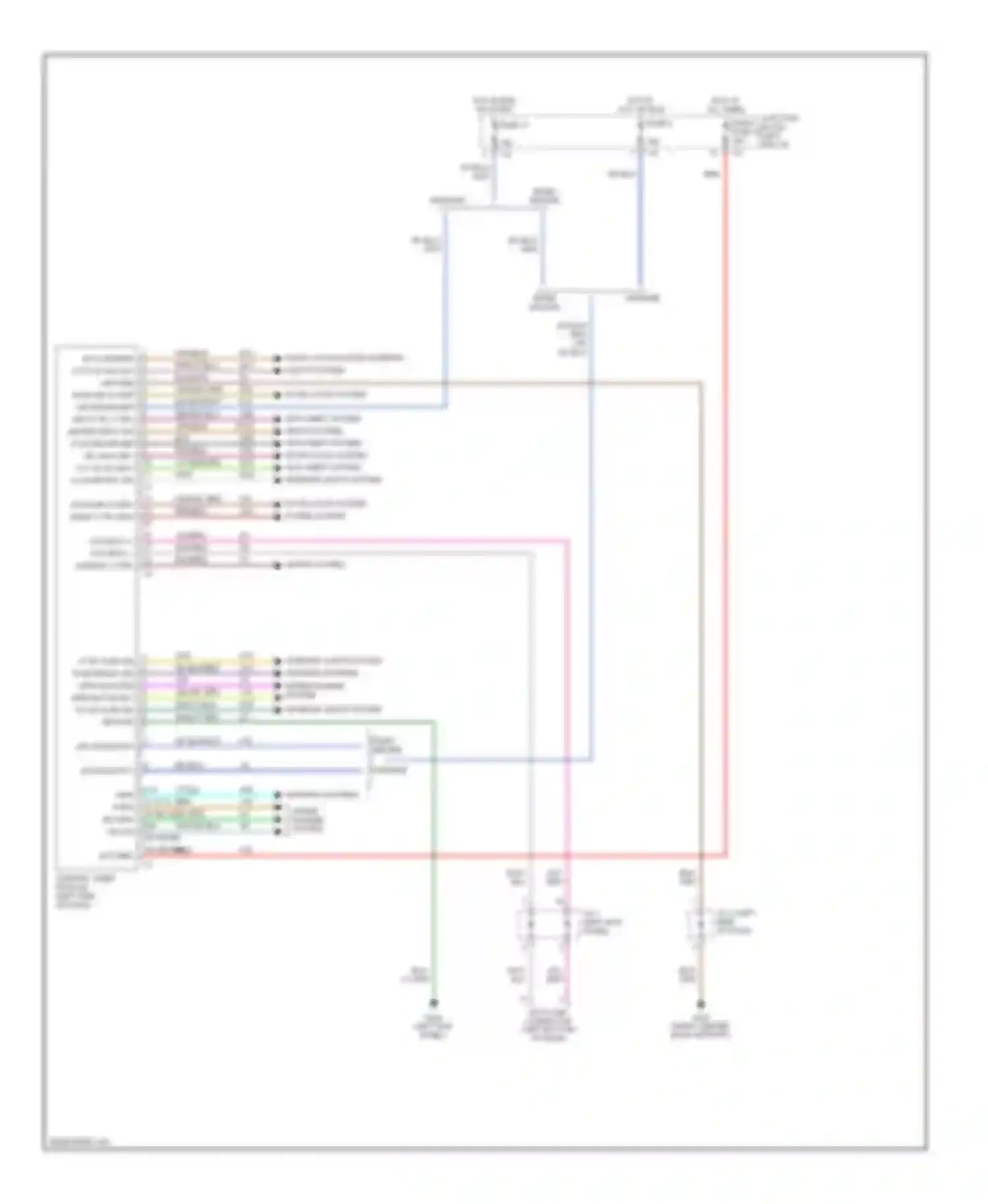 Cab & Chassis R3500 Dodge  (1996-2006): Body computer circuits
