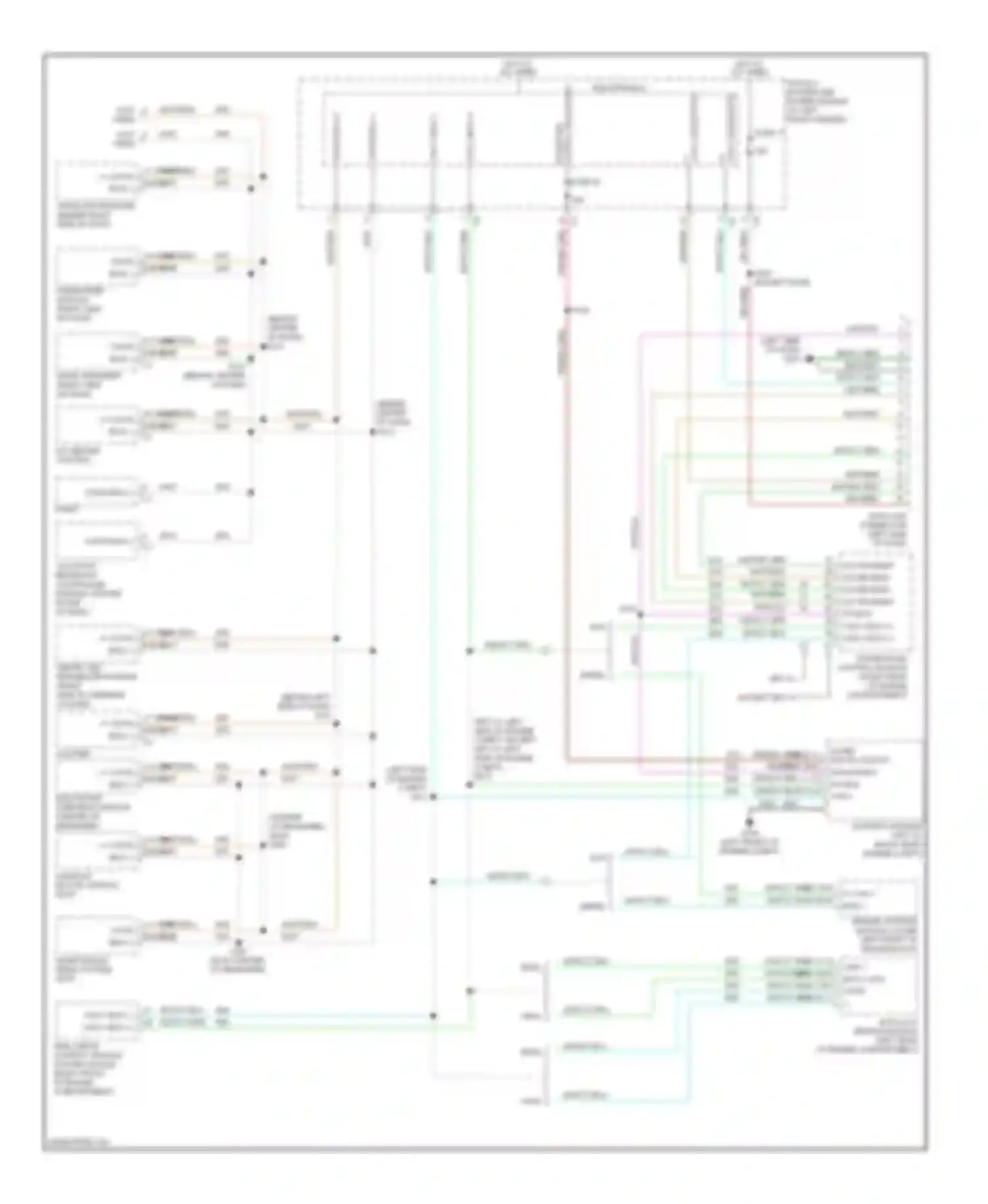 Cab & Chassis R3500 Dodge  (1996-2006): Computer data lines circuit