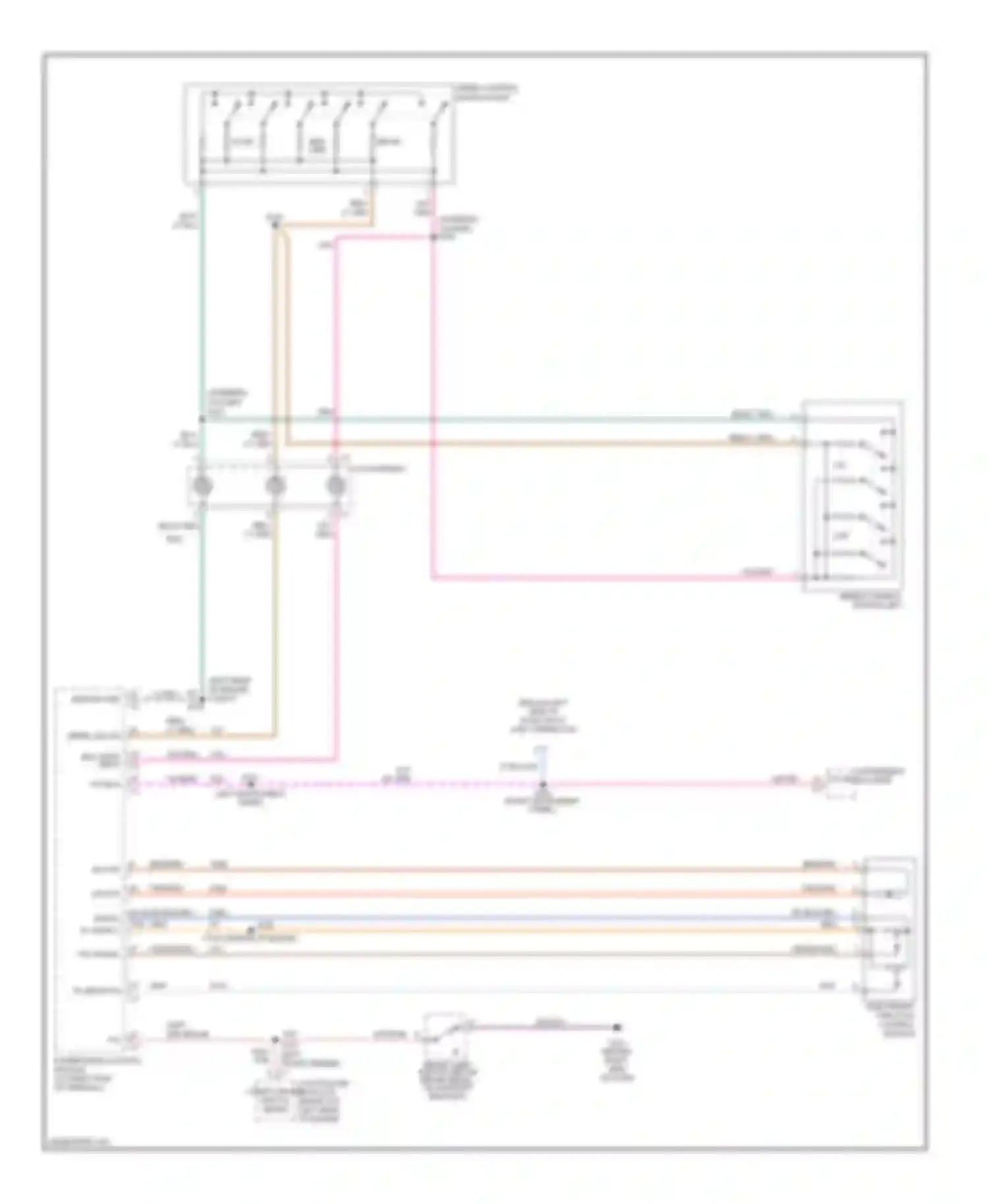 Cab & Chassis R3500 Dodge  (1996-2006): 5.7l, cruise control circuit