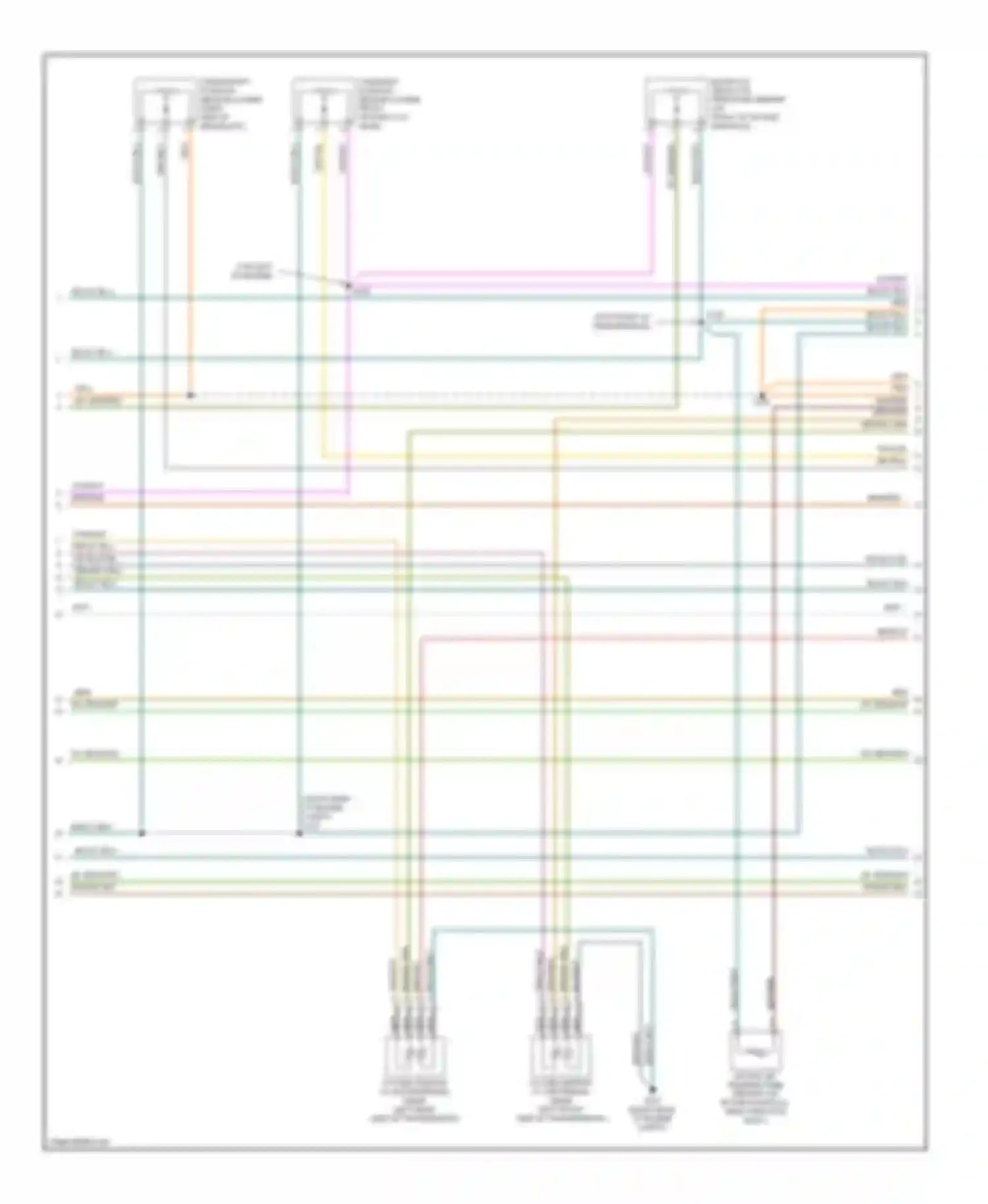 Cab & Chassis R3500 Dodge  (1996-2006): Wiring diagram engine performance 5.7l (3 of 4)