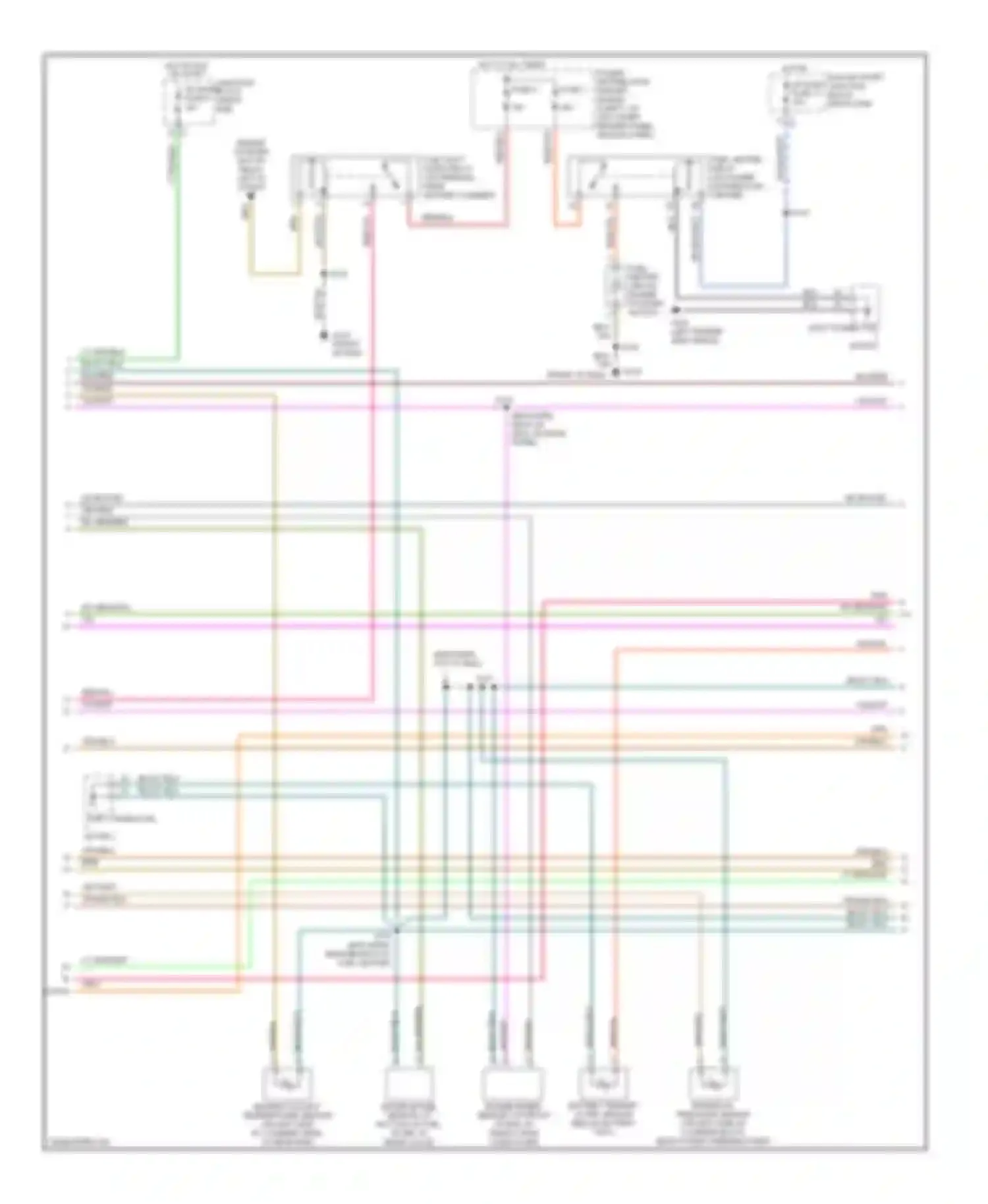 Cab & Chassis R3500 Dodge  (1996-2006): Wiring diagram engine performance 5.9l 12-valve diesels (2 of 3)