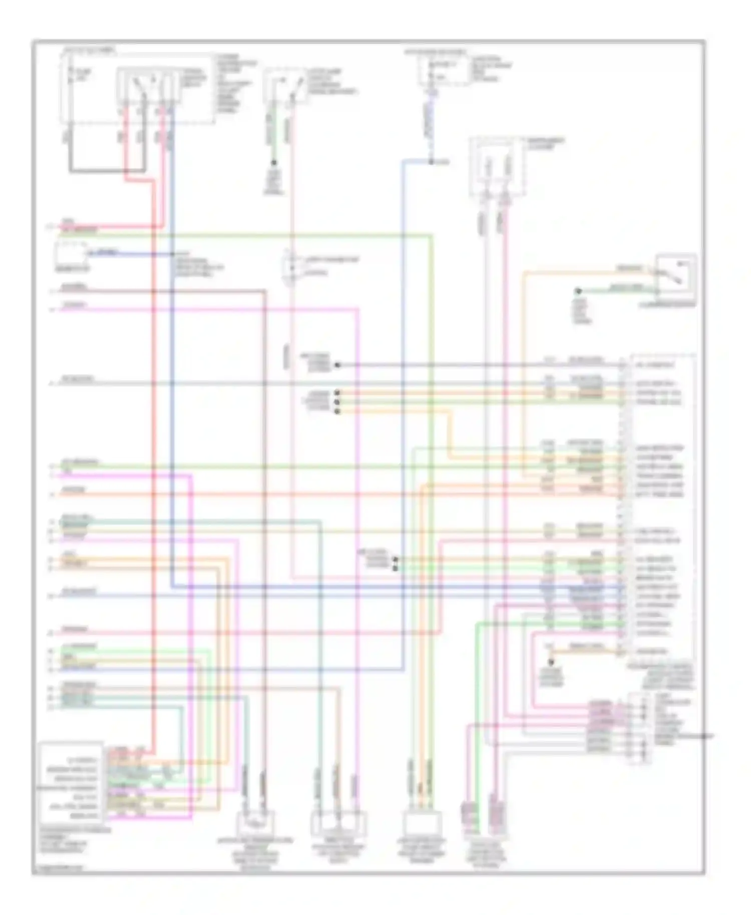 Cab & Chassis R3500 Dodge  (1996-2006): Wiring diagram engine performance 5.9ls (3 of 3)