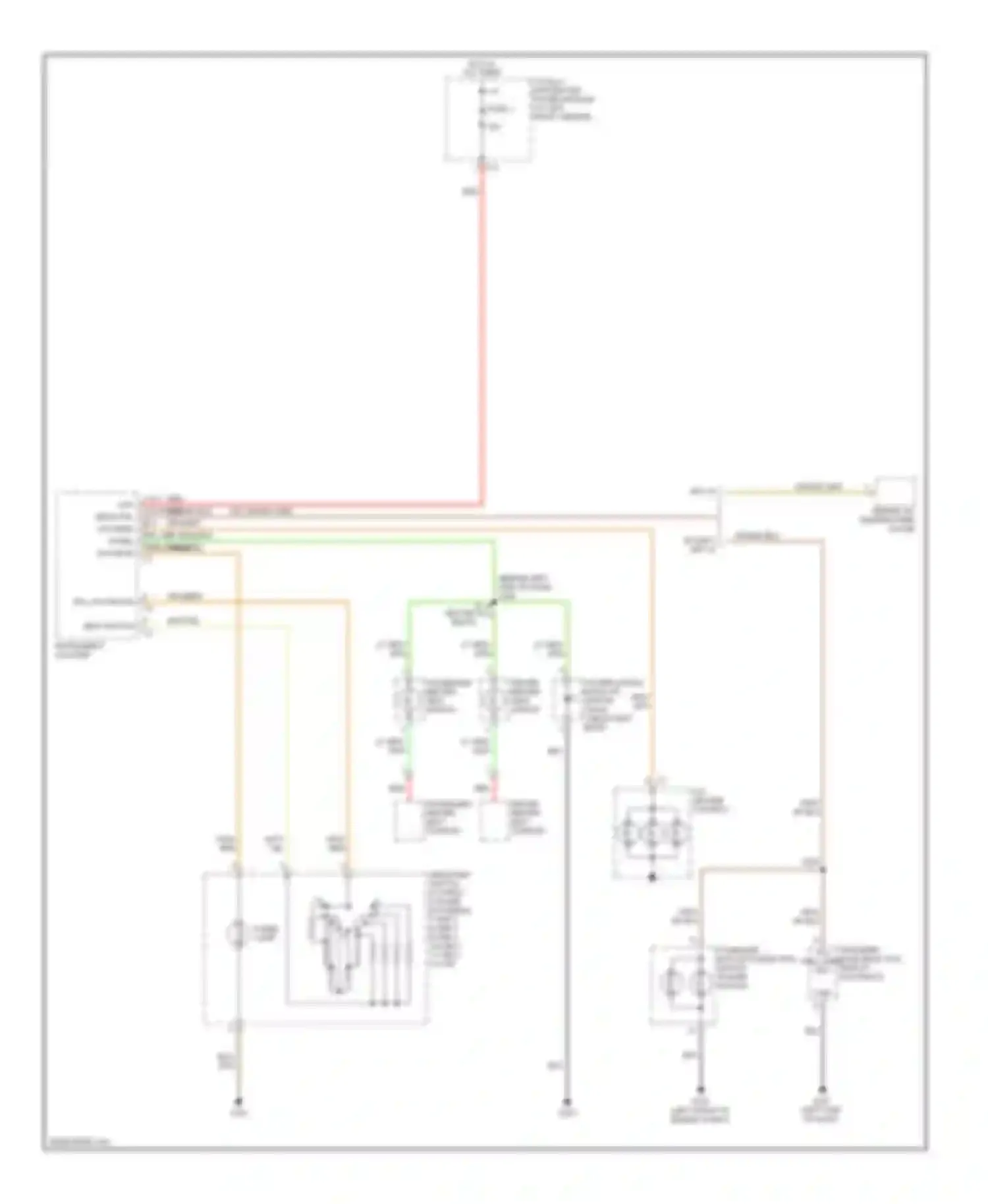 Cab & Chassis R3500 Dodge  (1996-2006): Instrument illumination circuit