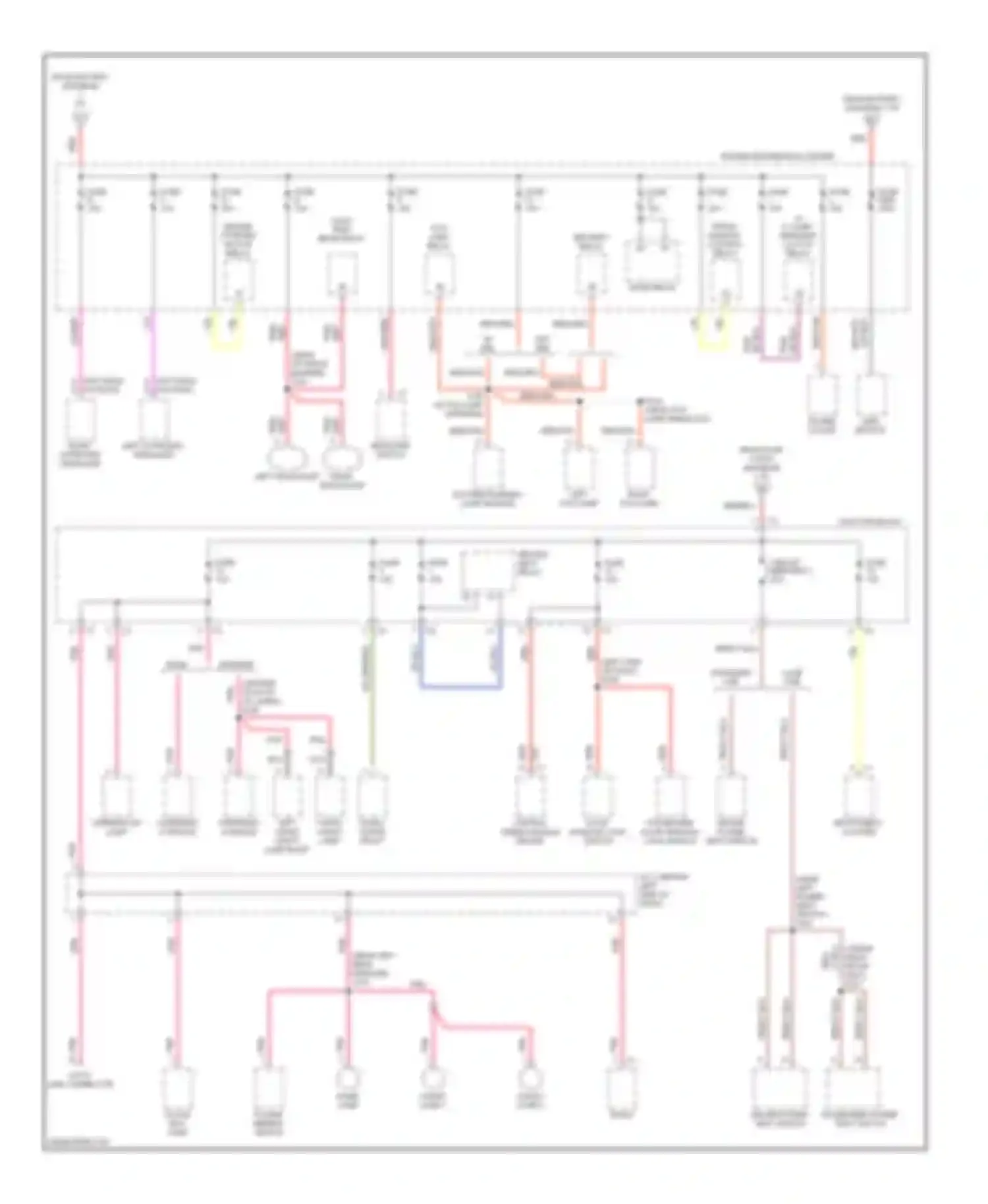 Cab & Chassis R3500 Dodge  (1996-2006): Power distribution circuit (2 of 3)