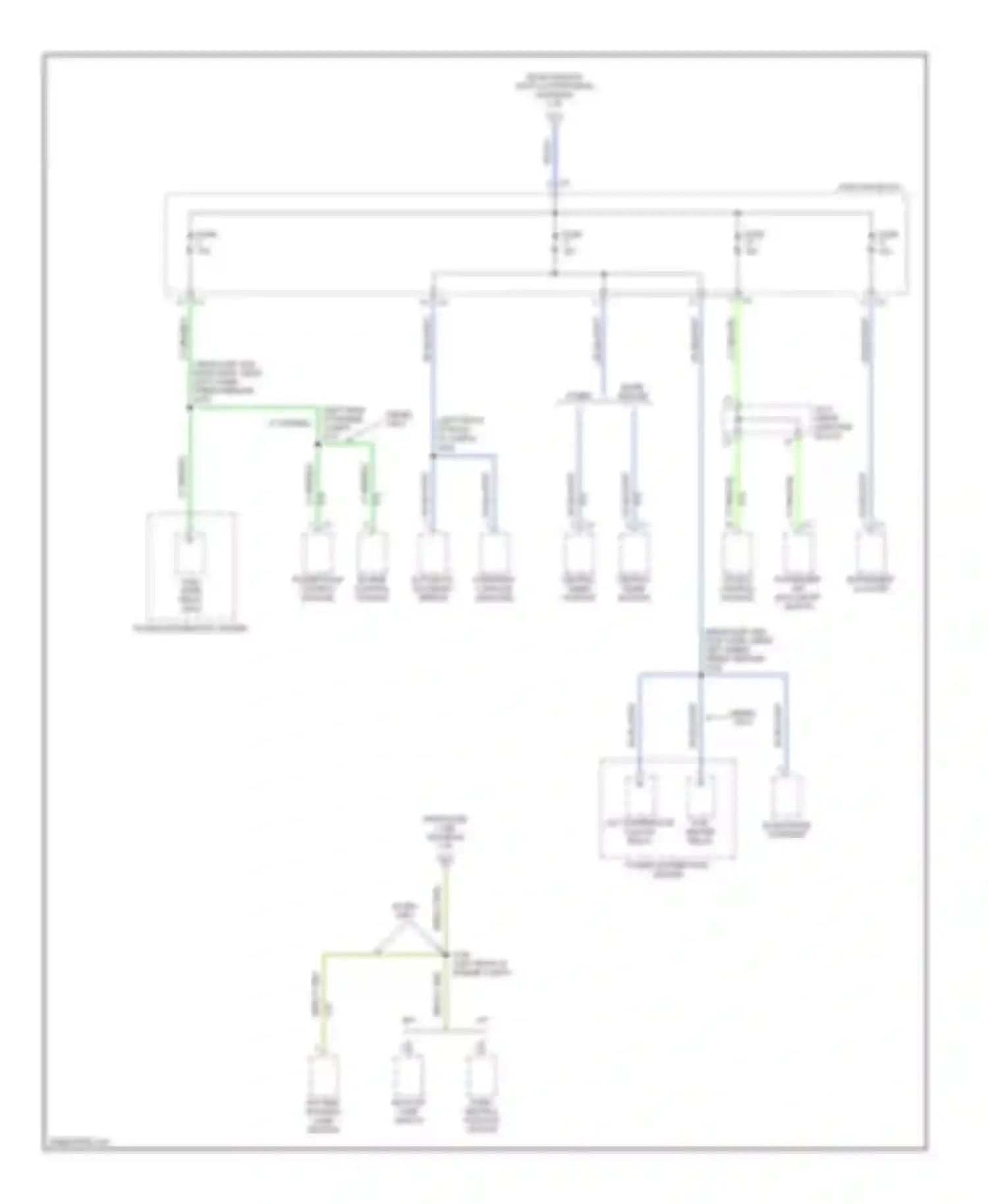 Cab & Chassis R3500 Dodge  (1996-2006): Power distribution circuit (3 of 3)