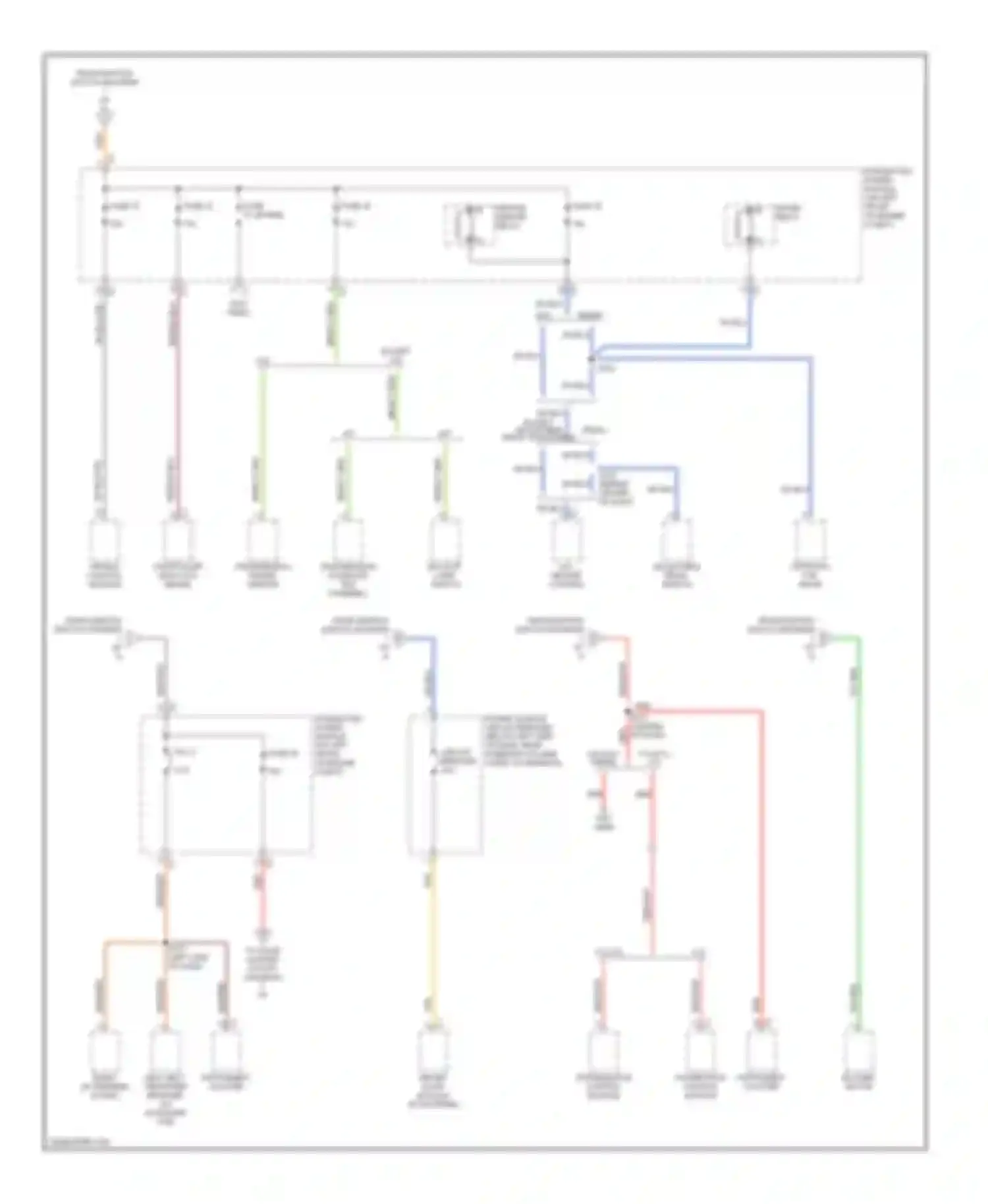 Cab & Chassis R3500 Dodge  (1996-2006): Power distribution circuit (4 of 4)