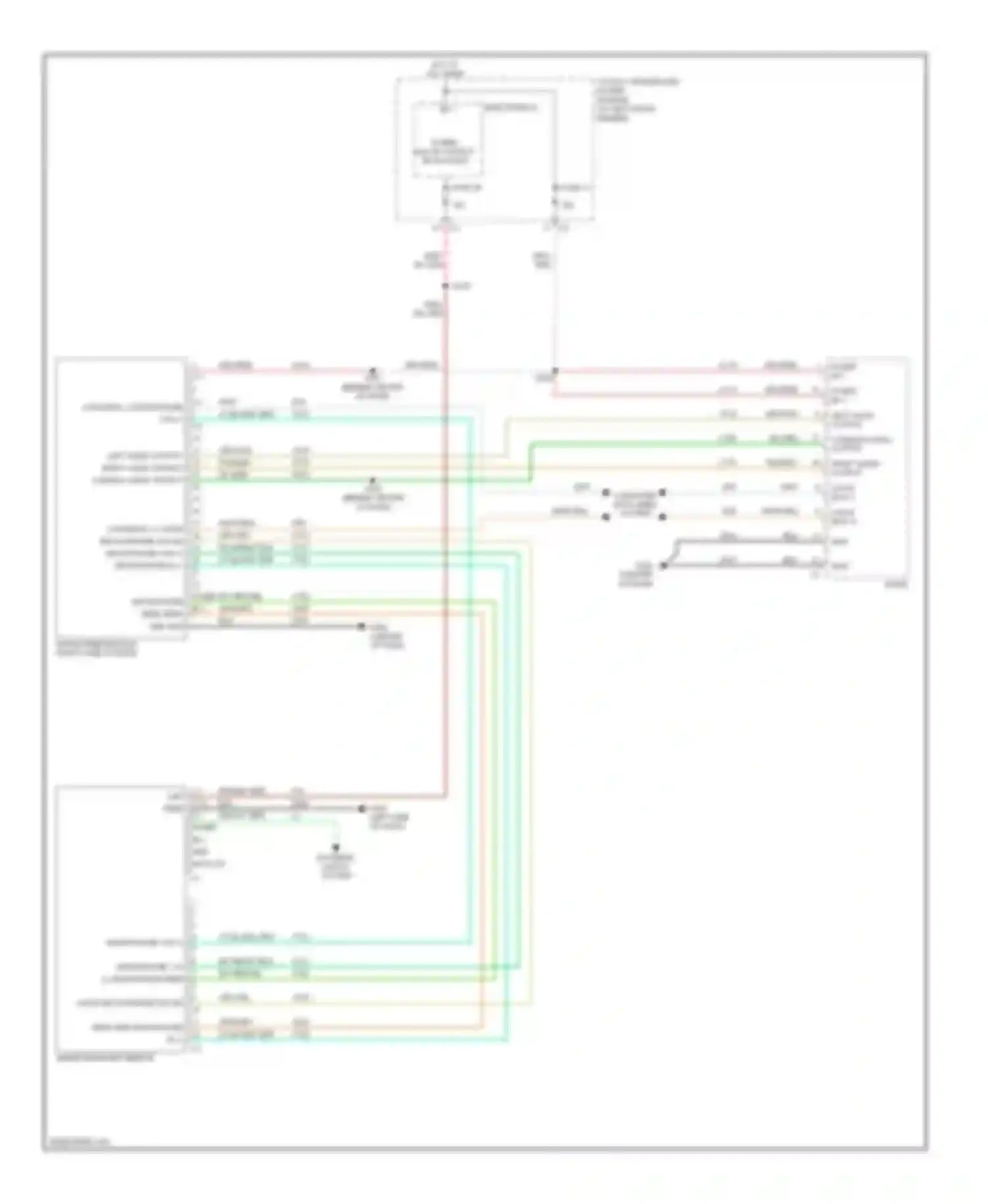 Cab & Chassis R3500 Dodge  (1996-2006): Hands free module circuit