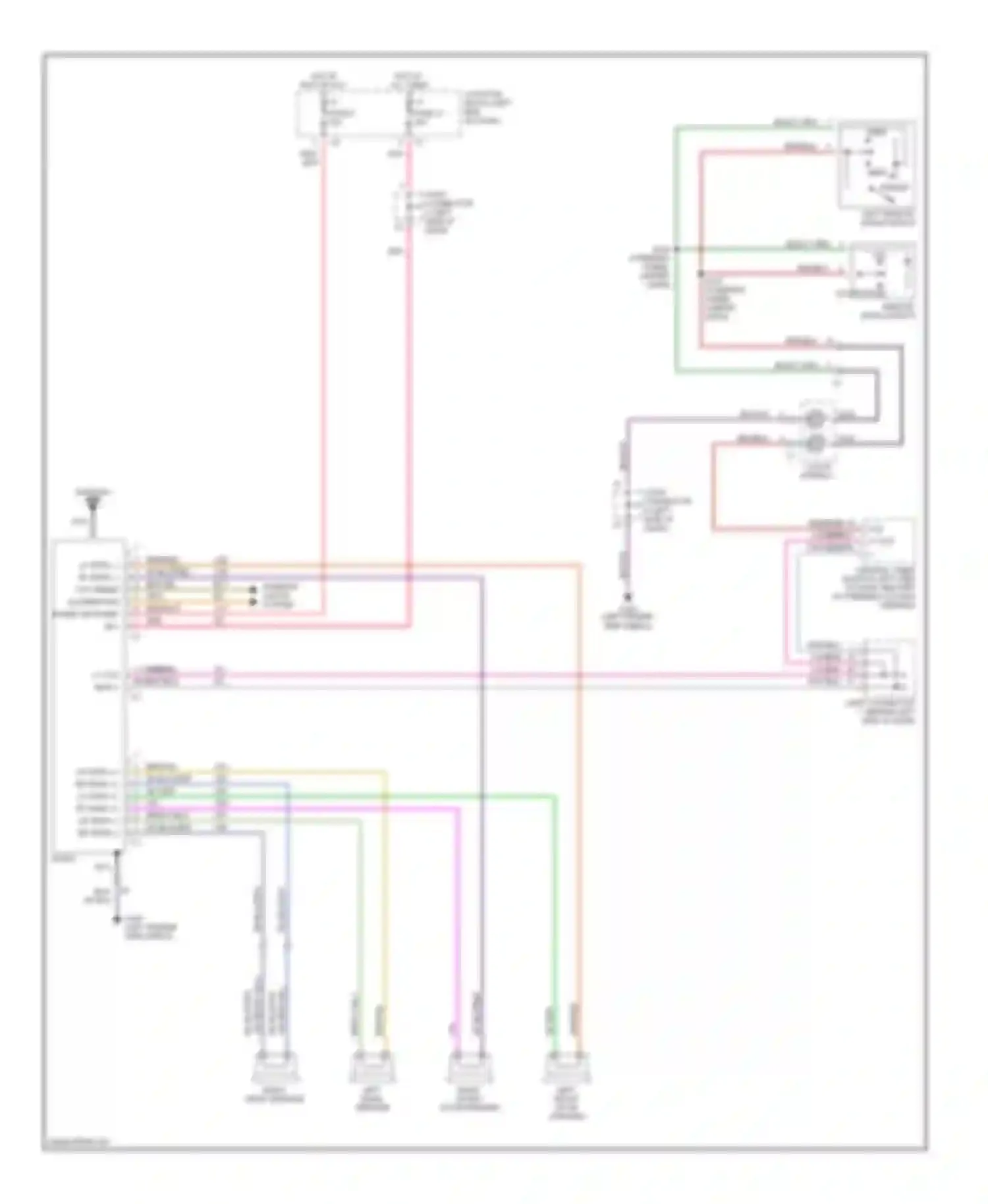 Cab & Chassis R3500 Dodge  (1996-2006): Radio circuits, base radio