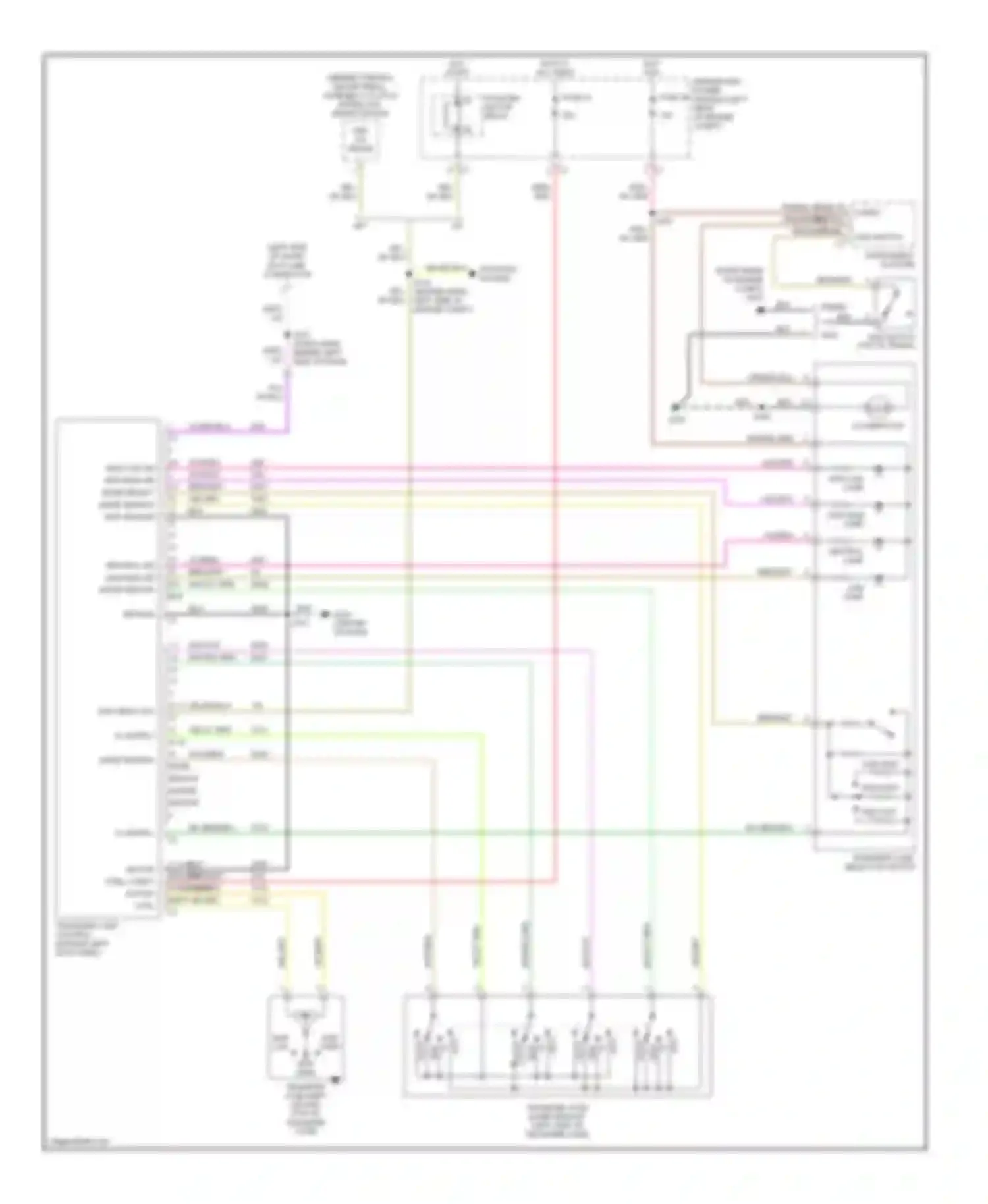 Cab & Chassis R3500 Dodge  (1996-2006): Transfer case circuit