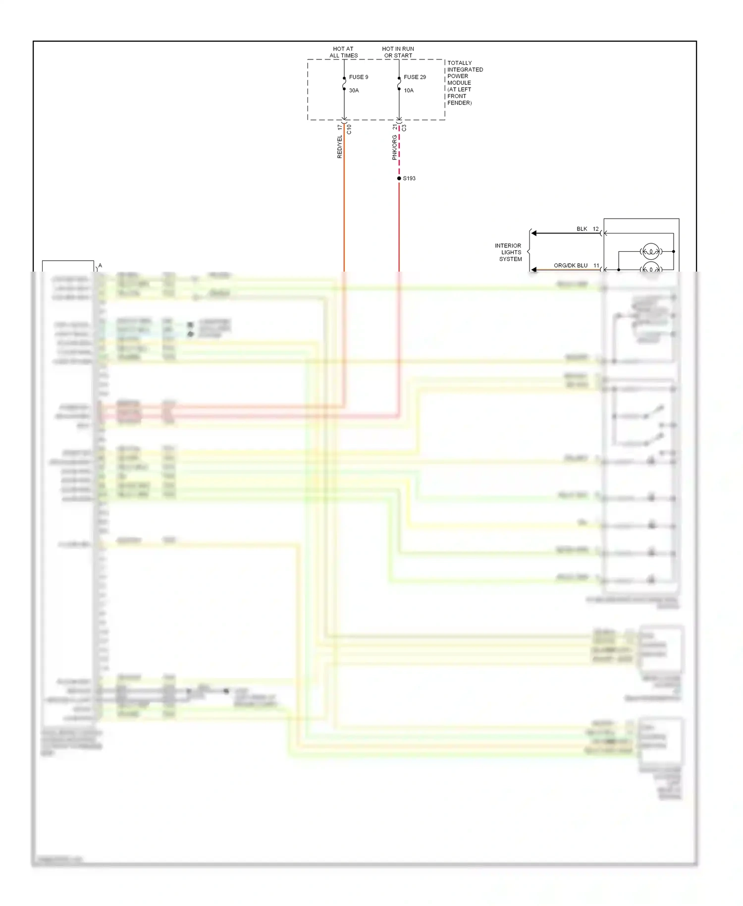 Dodge Cab & Chassis R3500  (1996-2006) computer data lines system wiring diagram  (21 of 21)