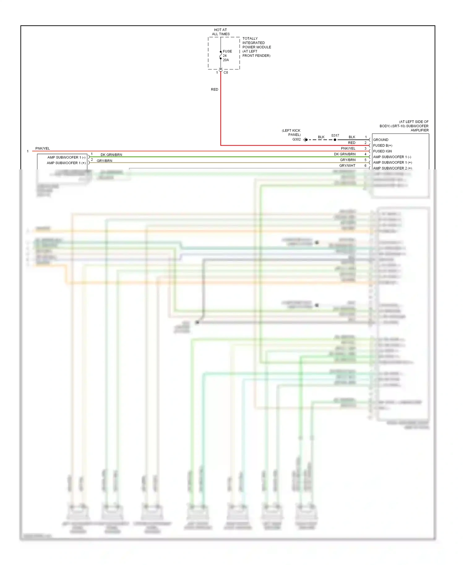 Dodge Cab & Chassis R3500  (1996-2006) computer data lines system wiring diagram  (17 of 21)
