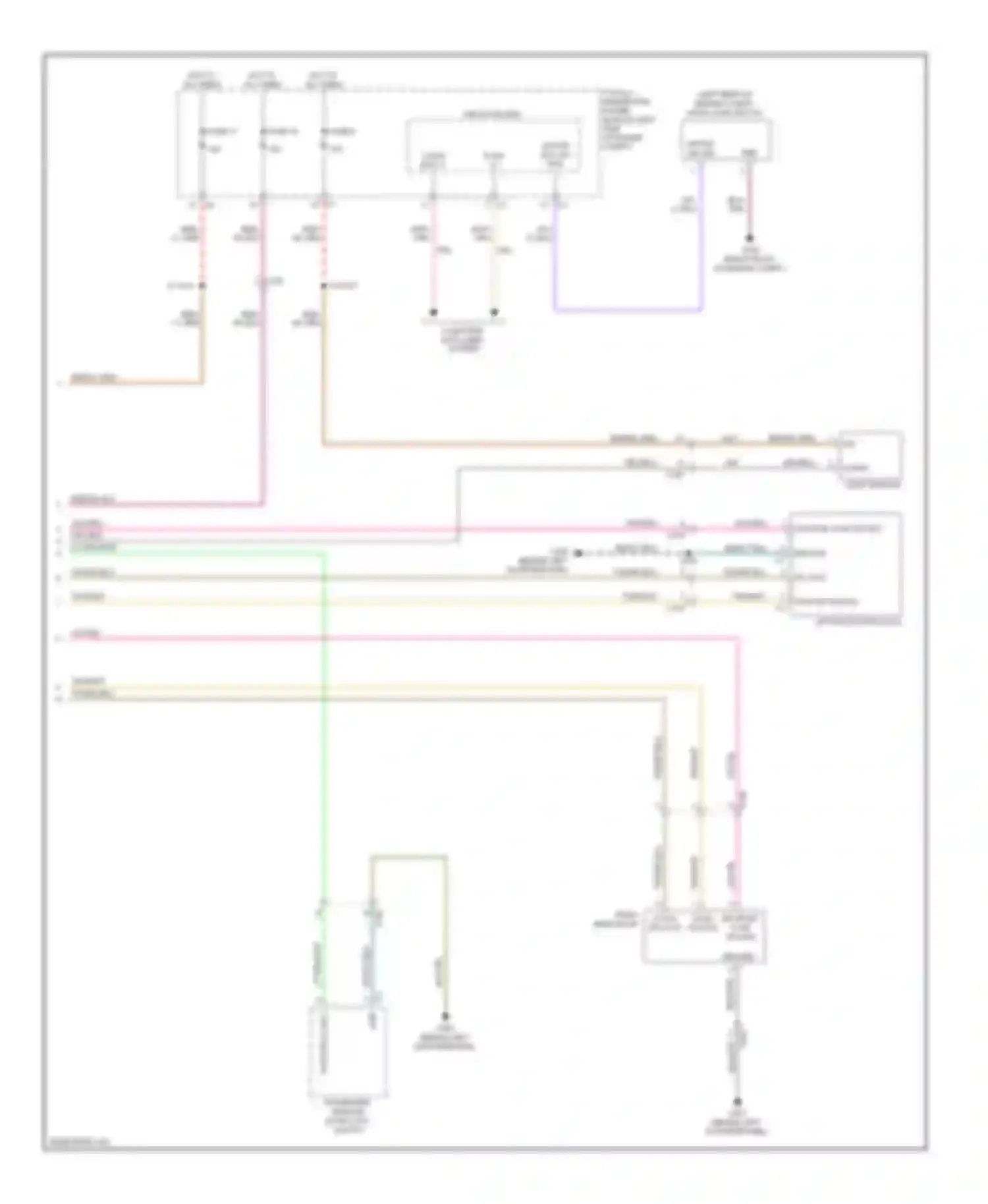 Caliber Dodge I facelift (2009-2013): Anti-theft circuit (2 of 2)