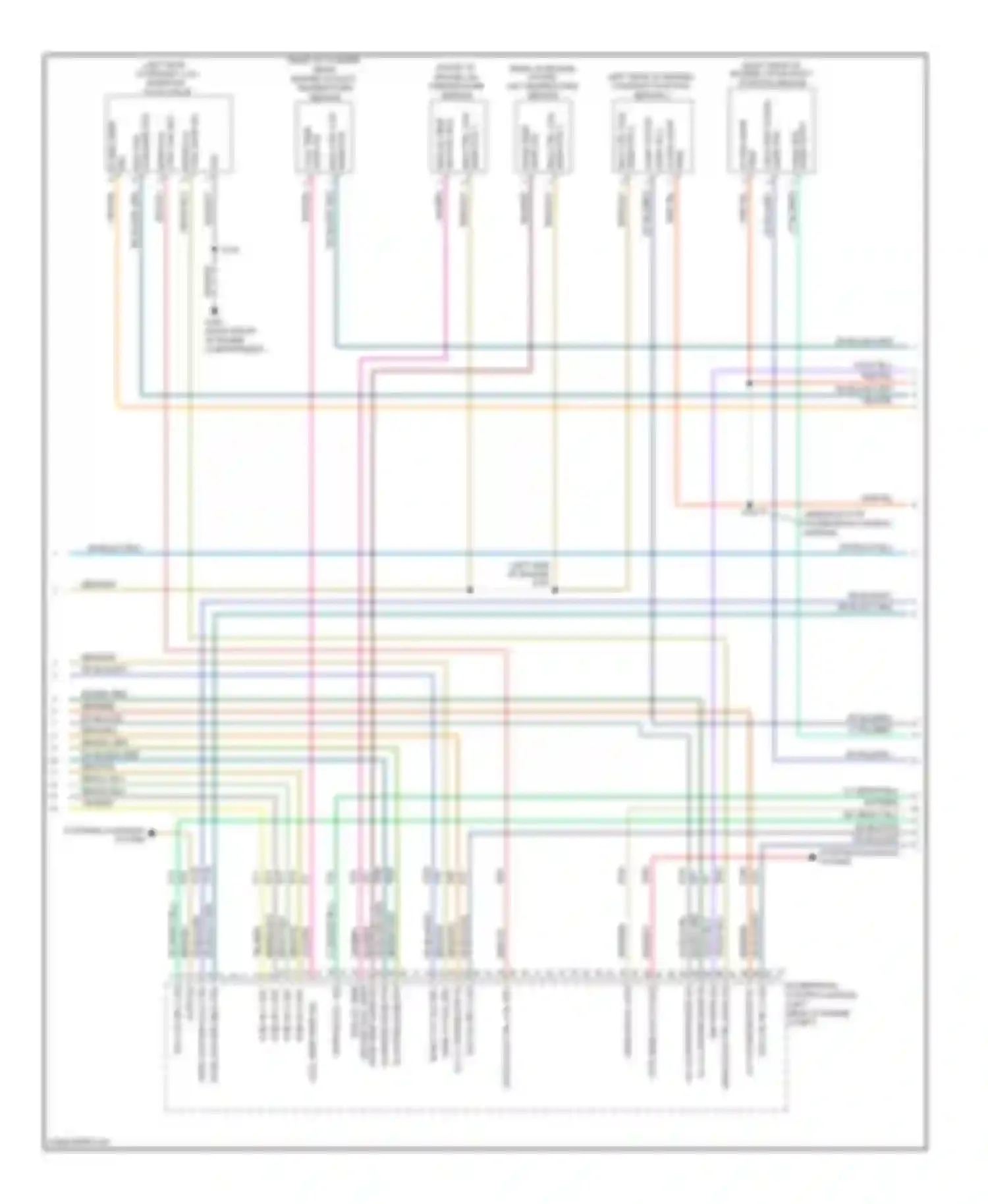Caliber Dodge I facelift (2009-2013): Wiring diagram engine performance 2.4l (4 of 5)