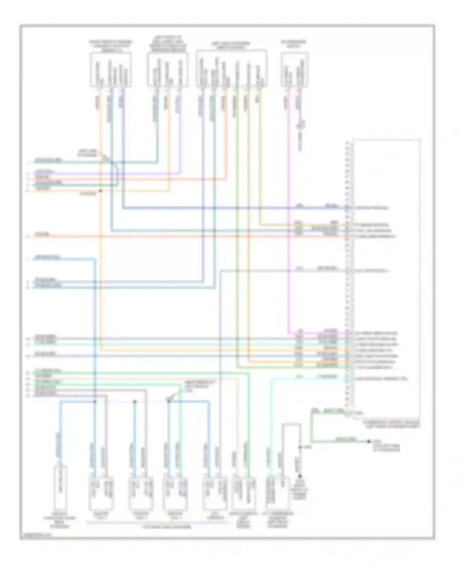 Caliber Dodge I facelift (2009-2013): Wiring diagram engine performance 2.4l (5 of 5)
