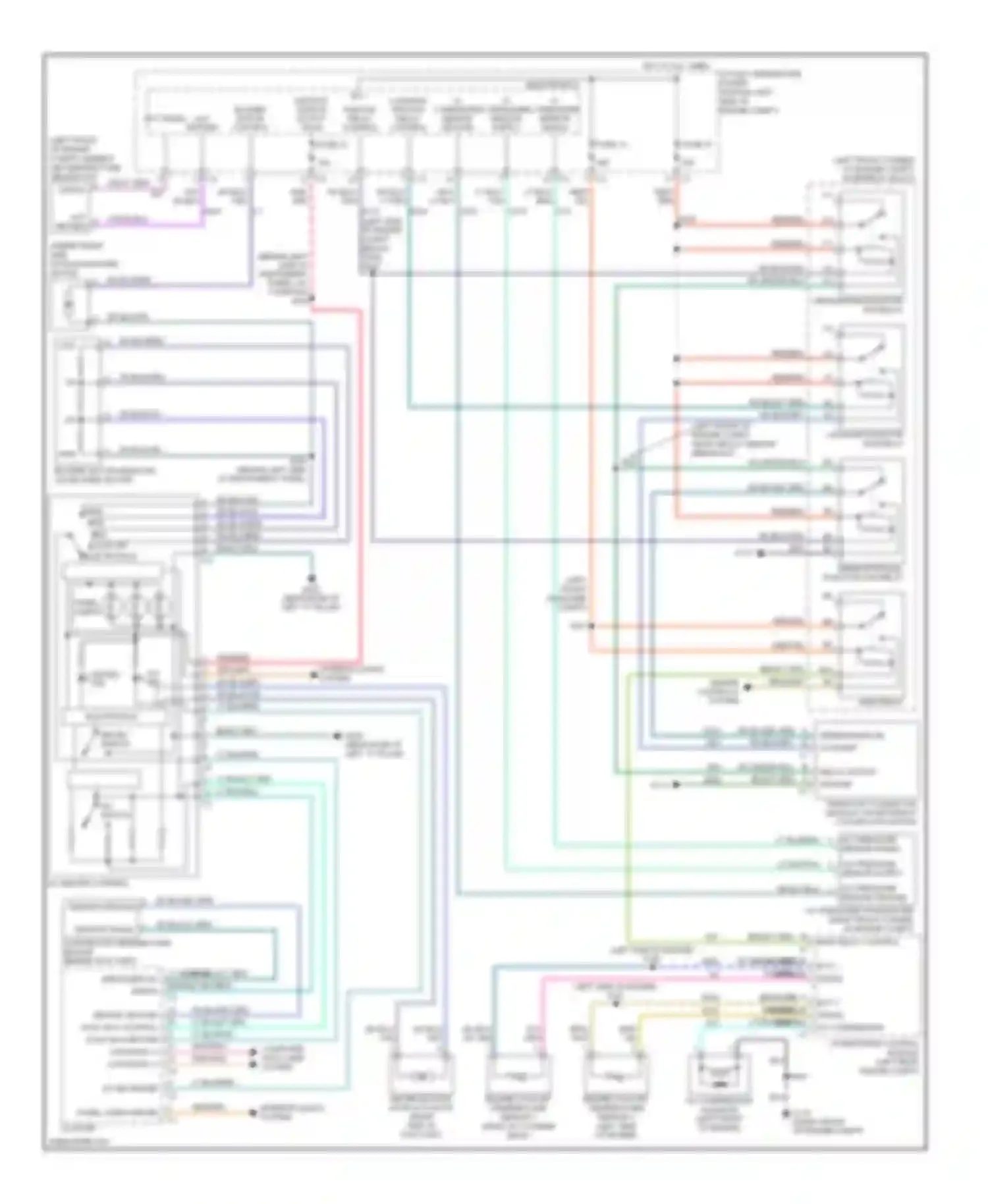 Caliber Dodge I (2006-2009): Manual a/c circuit
