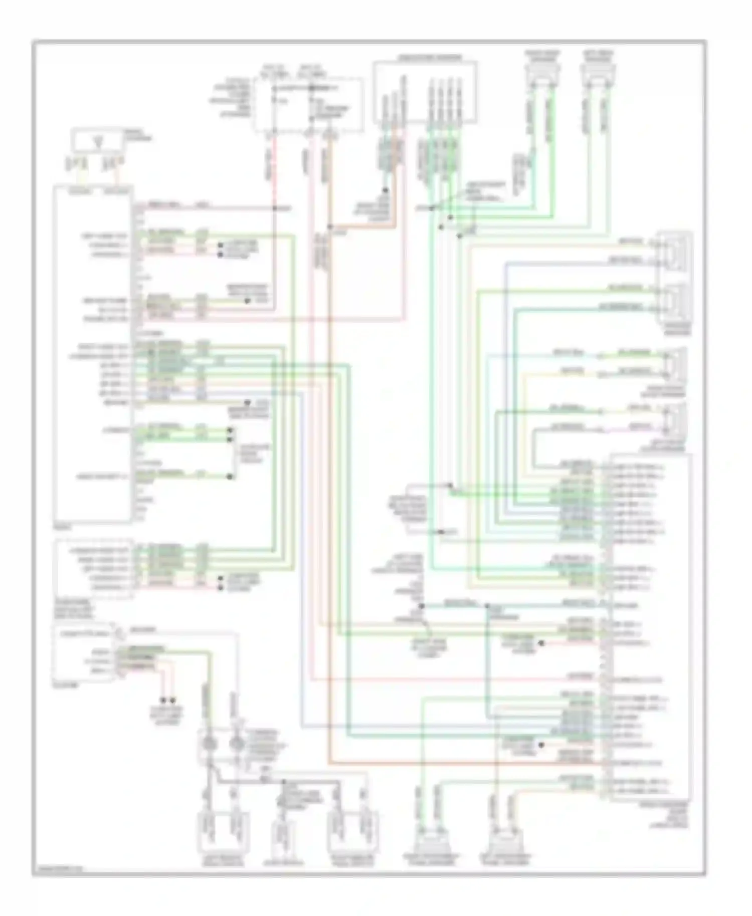 Caliber Dodge I (2006-2009): Radio circuit, premium