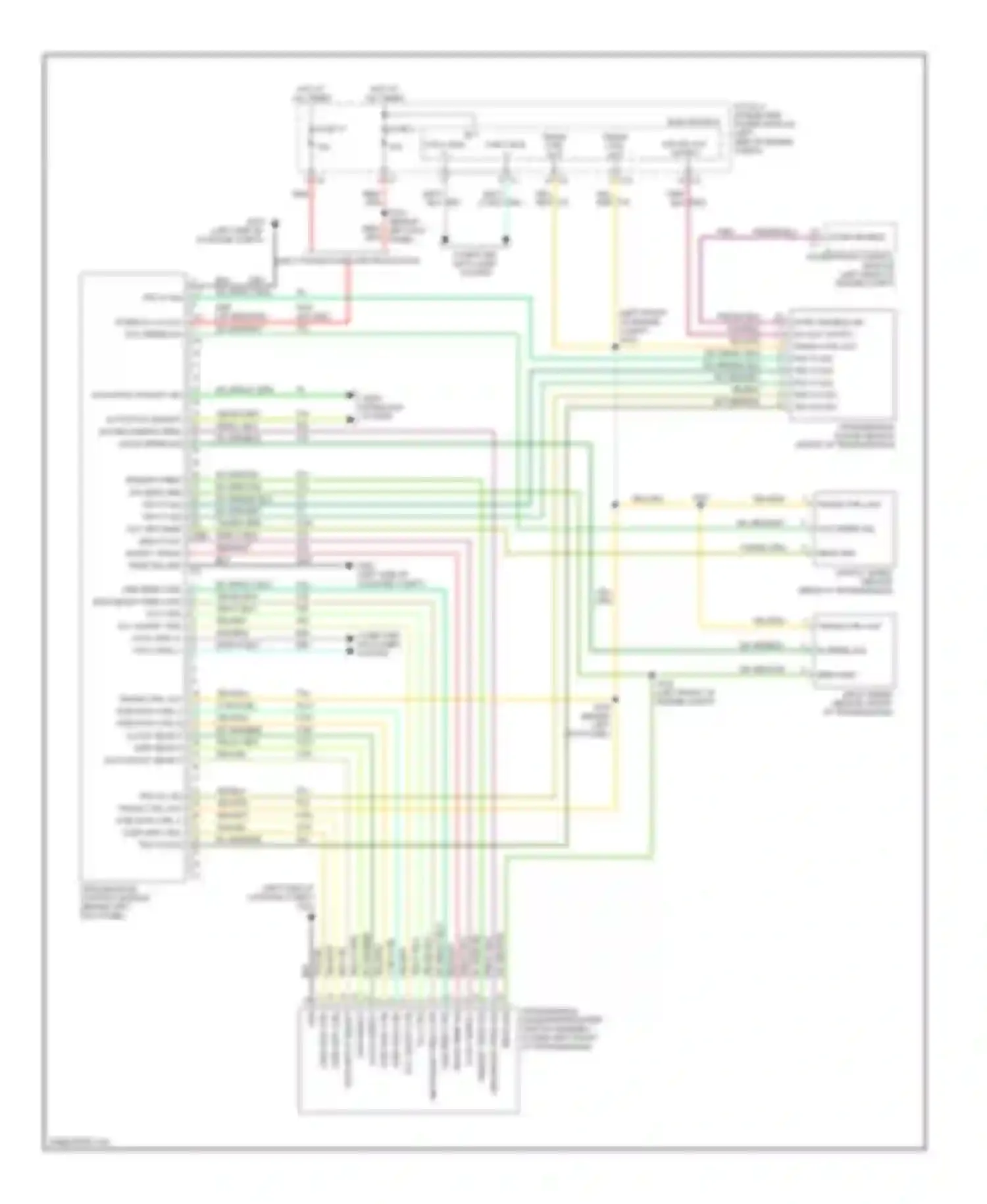 Caliber Dodge I (2006-2009): A/t circuit